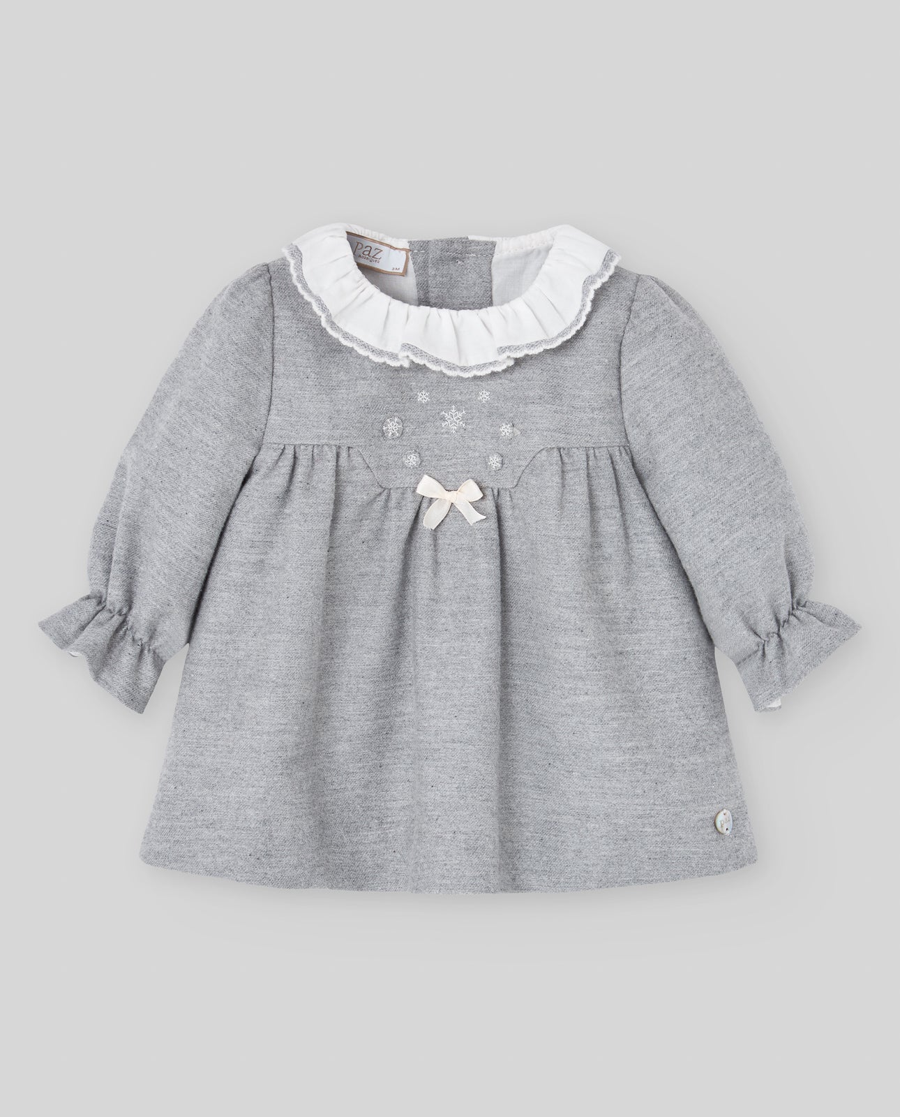 Grey dress + grey bloomers set NEVE