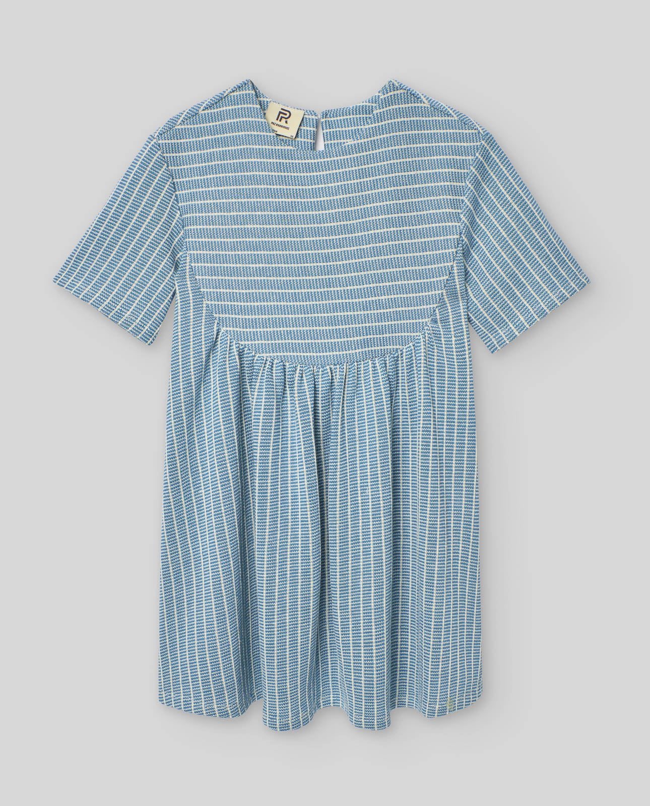VESTIDO INFANTIL JACQUARD JERSEY "BALLOON"