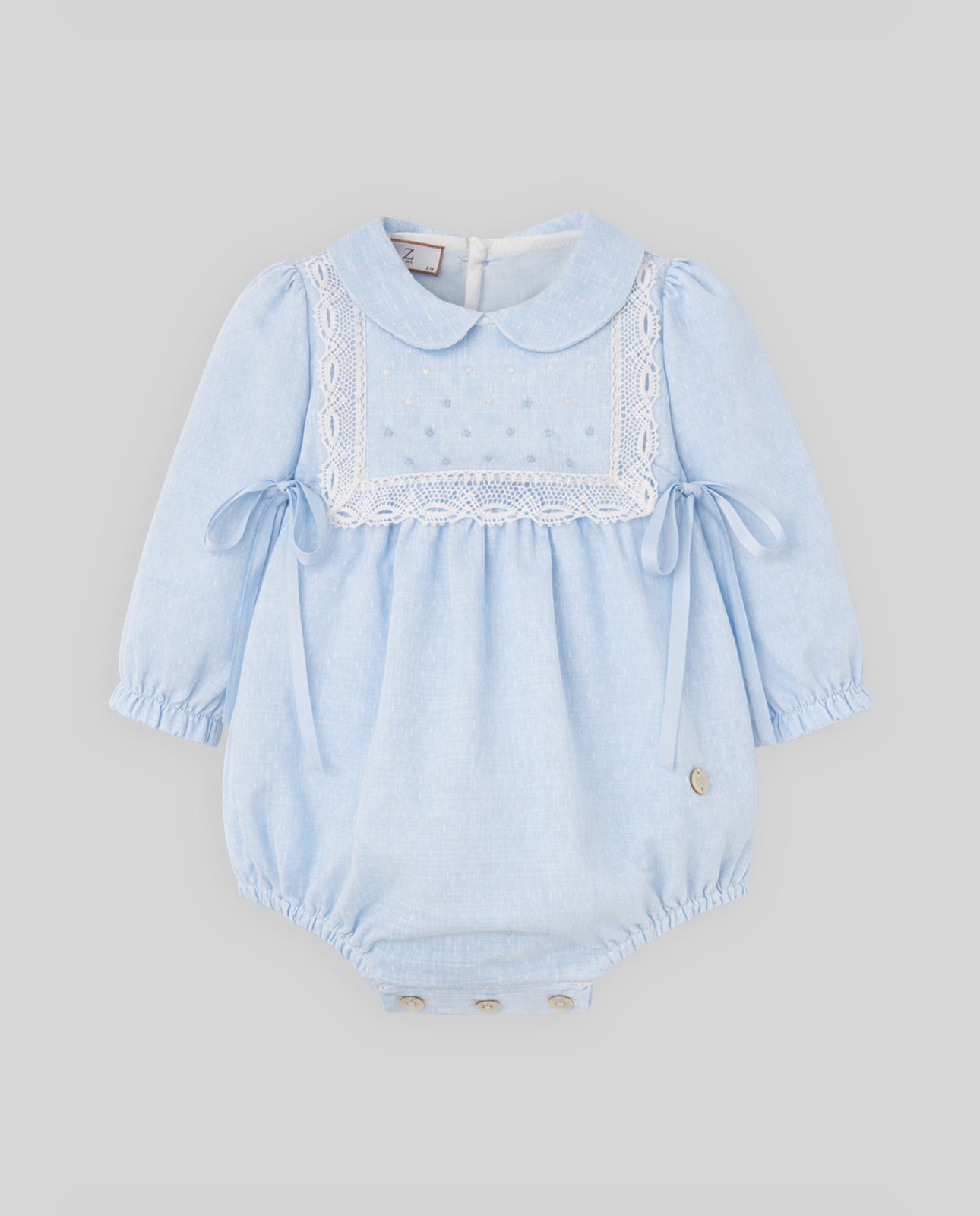 PELELE CORTO M/L ORGANZA "FOGAR"