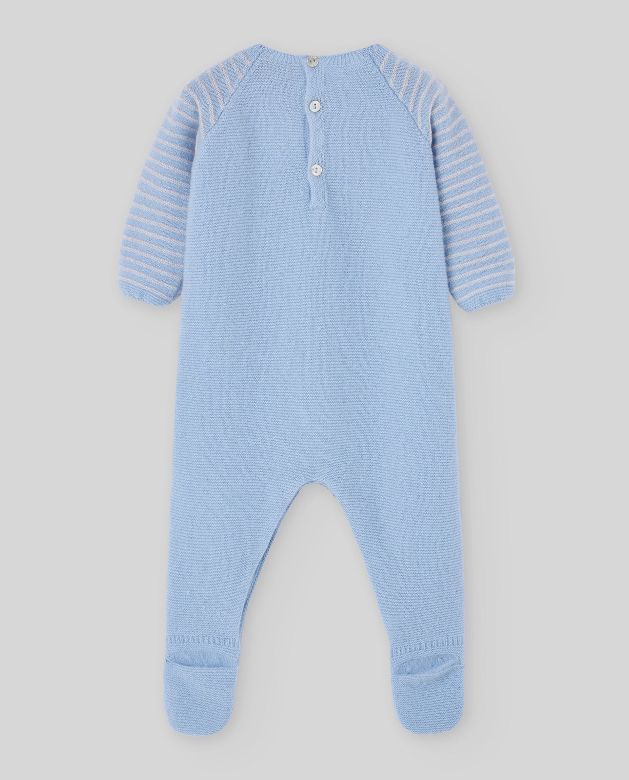 Pelele rayas lana cashmere ESSENTIA