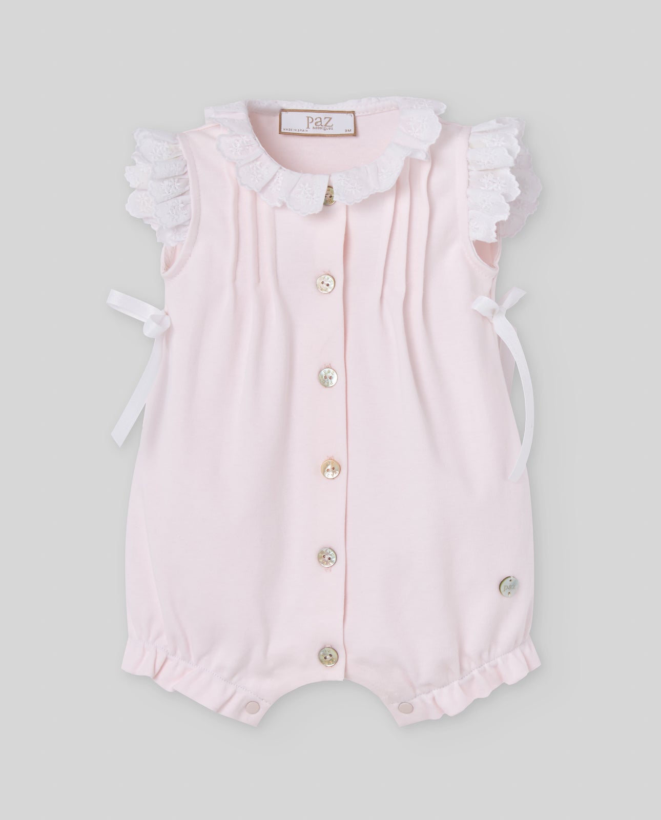 Grenouillère court fille INTERLOCK