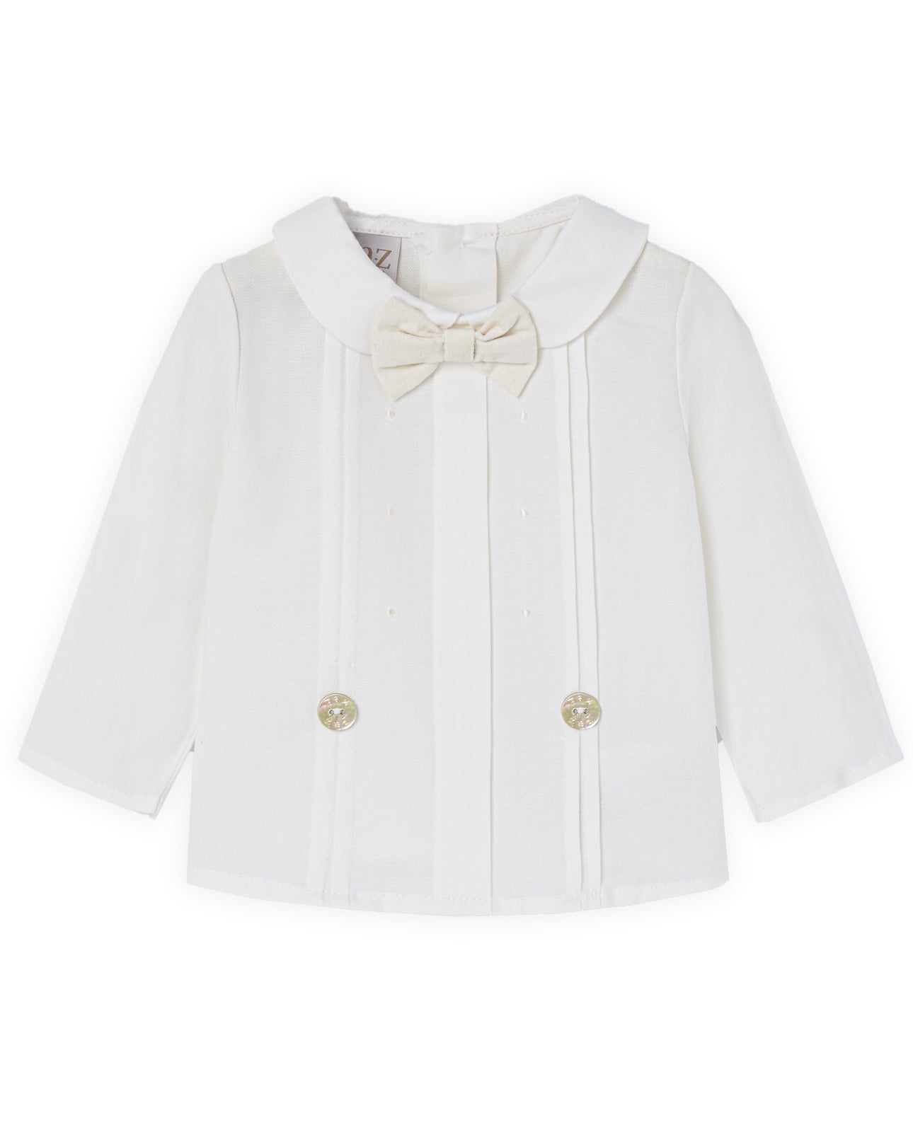 Chemise avec nœud papillon "PAZ"