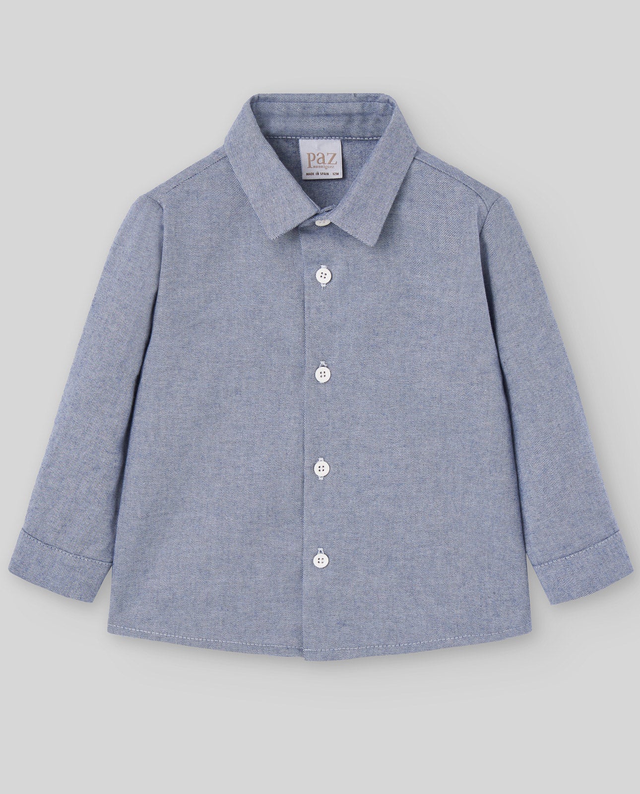CAMISA BEBE E INFANTIL NIÑO "VIOLETA"