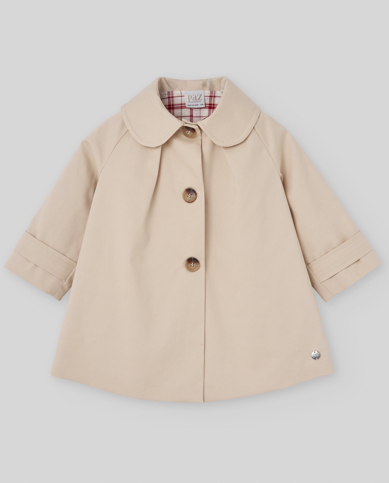 WOVEN INFANT GIRL PARKA ACEBO