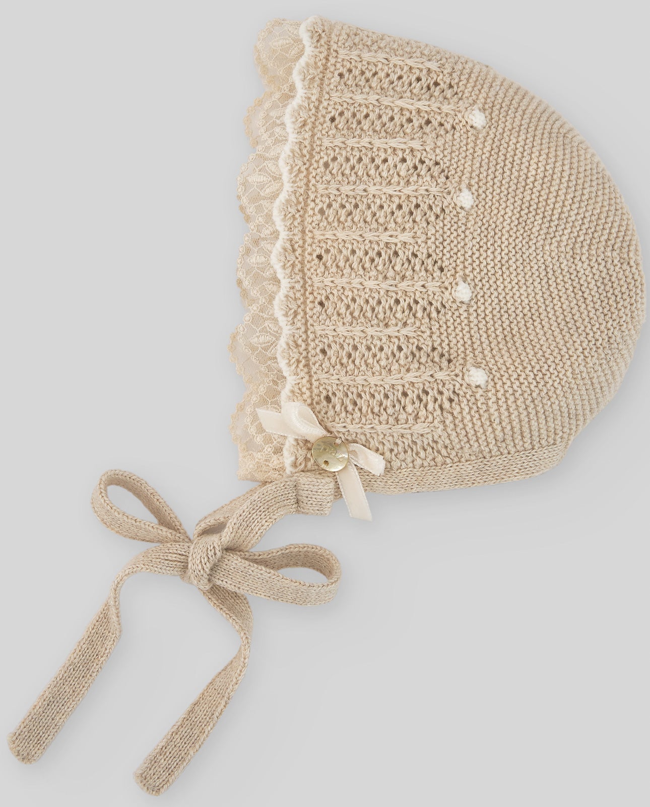 Cotton cashmere bonnet "ALEGRIA"