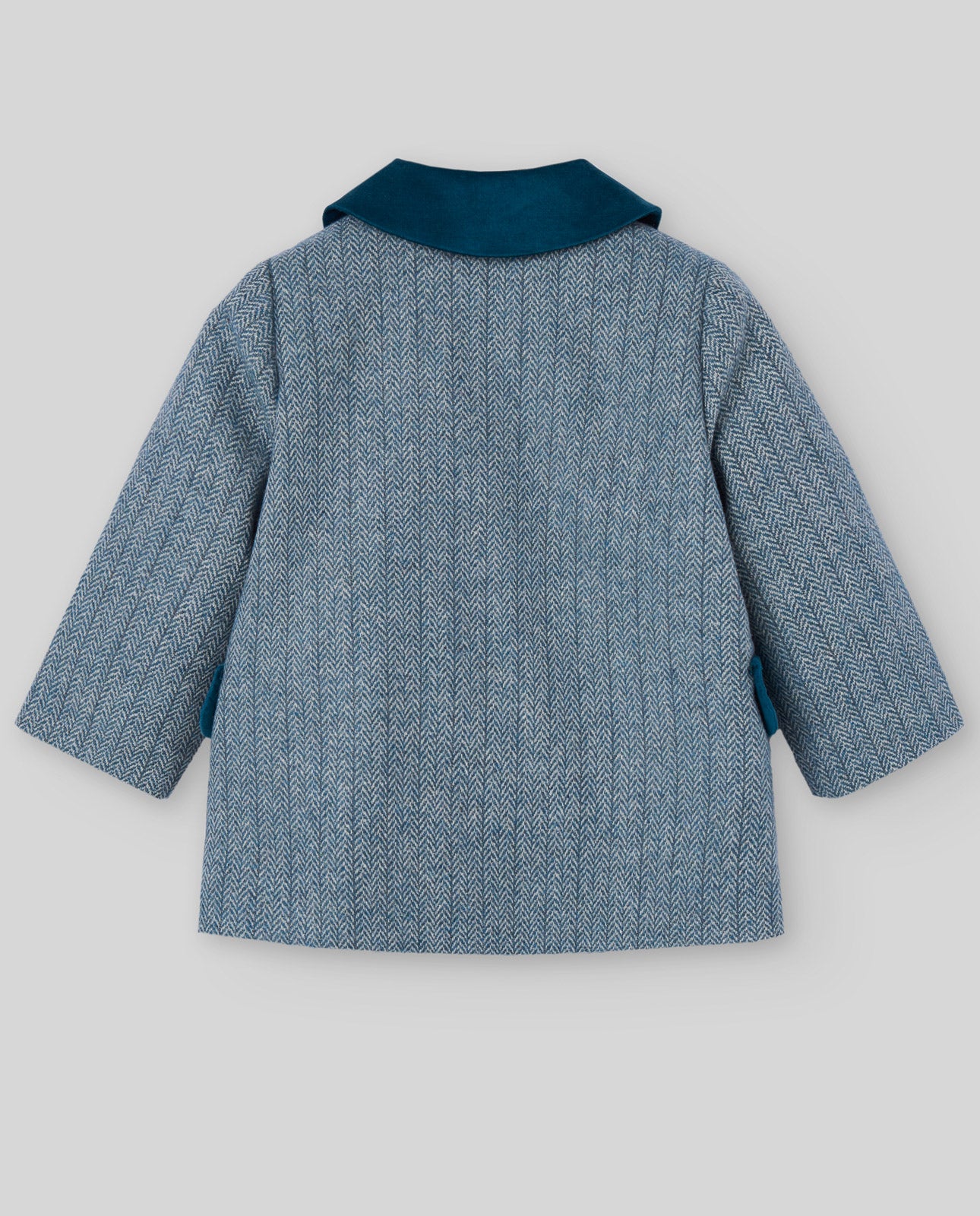 WOVEN INFANT BOY COAT QUINTA