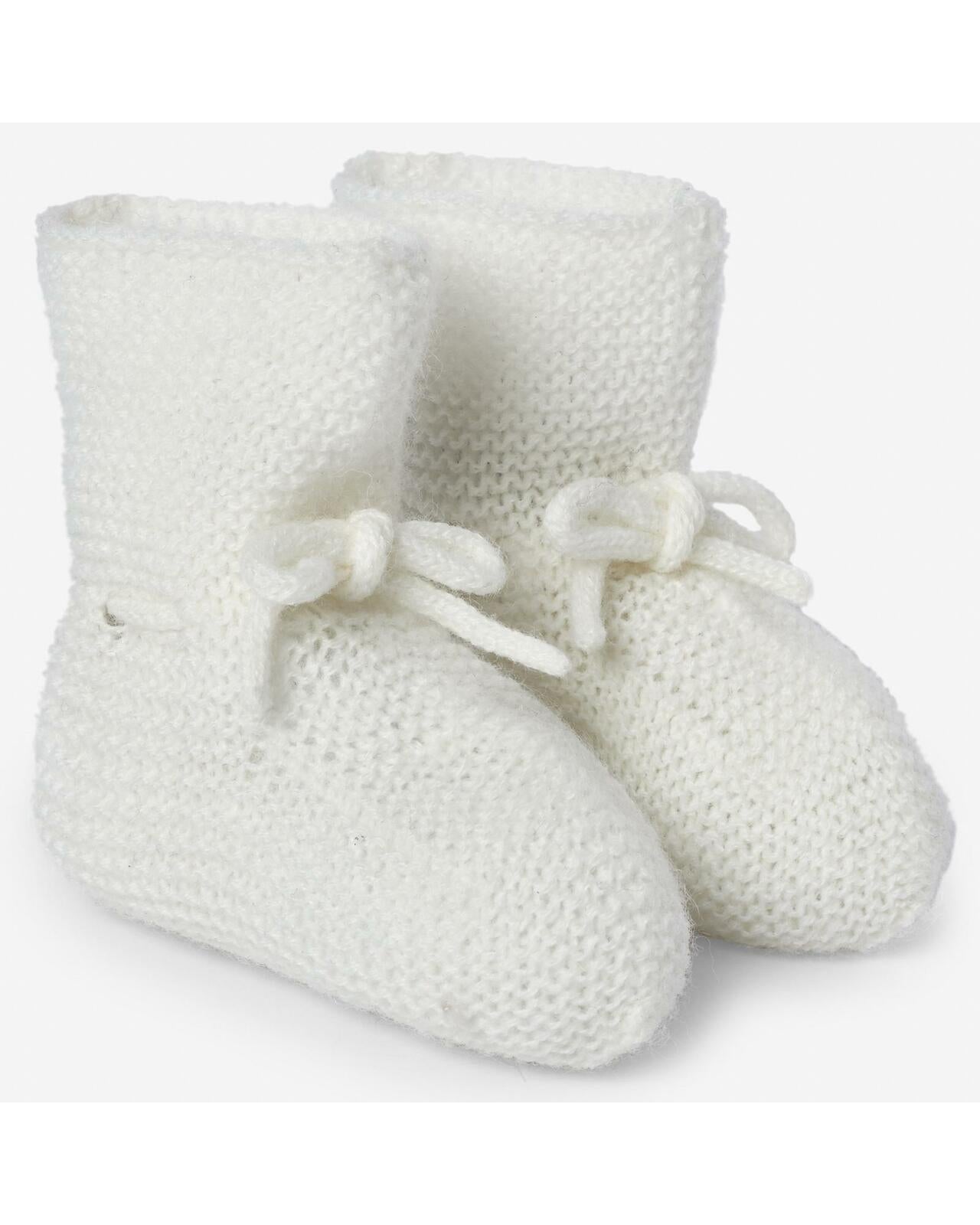 Wool newborn booties "ESENCIAL"