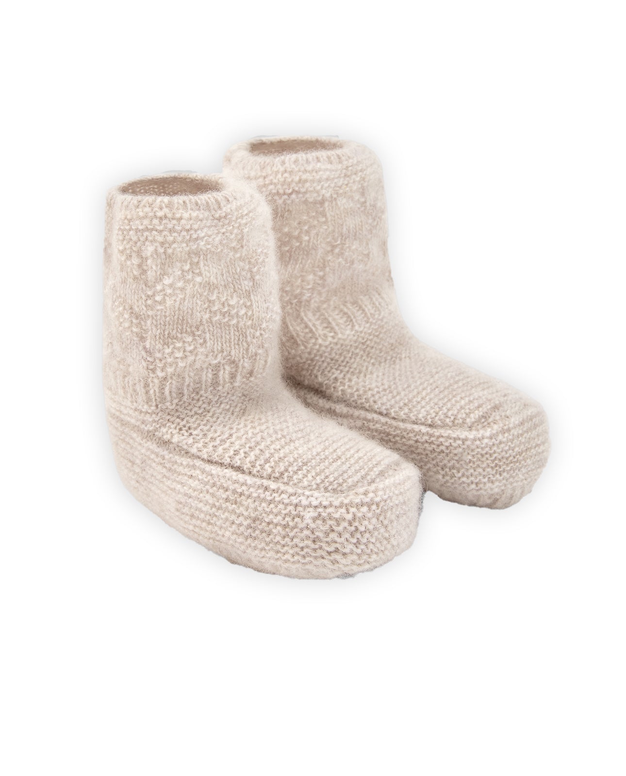 Chaussons de laine cachemire "ESSENTIA"