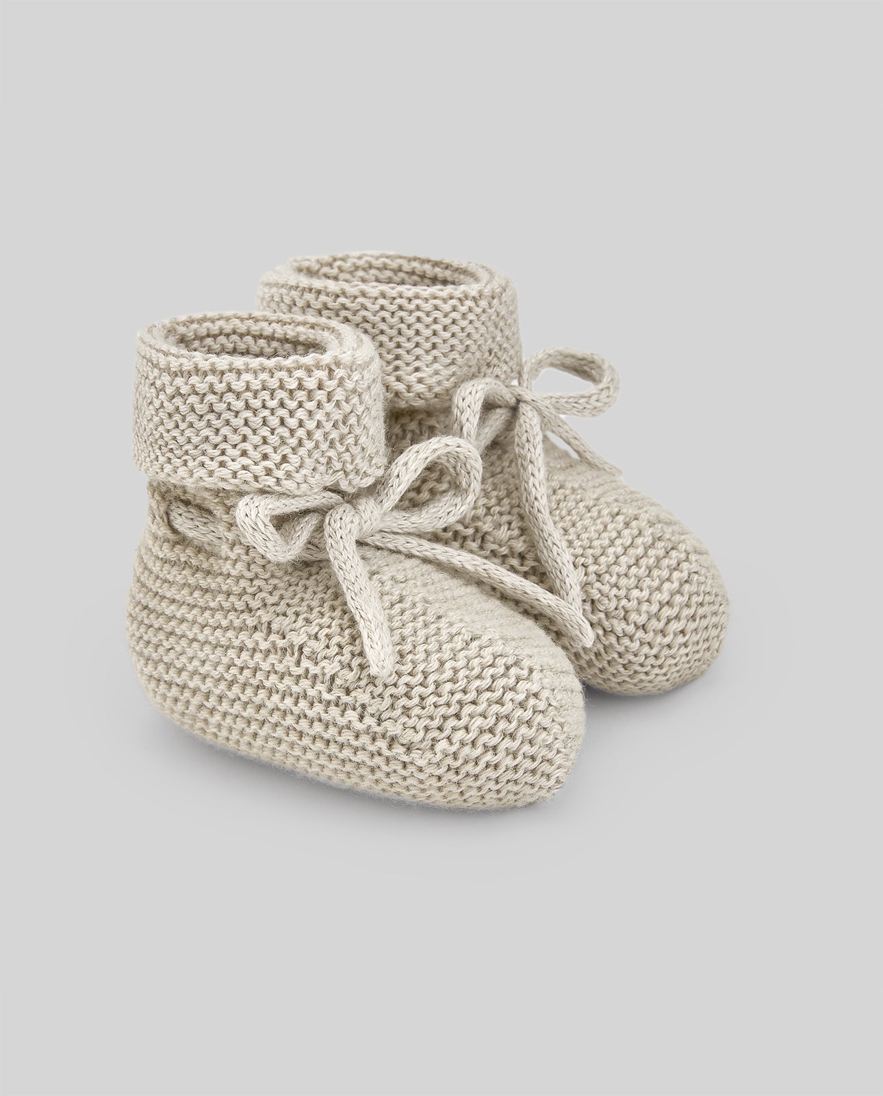 Cotton cashmere booties "ESENCIAL"