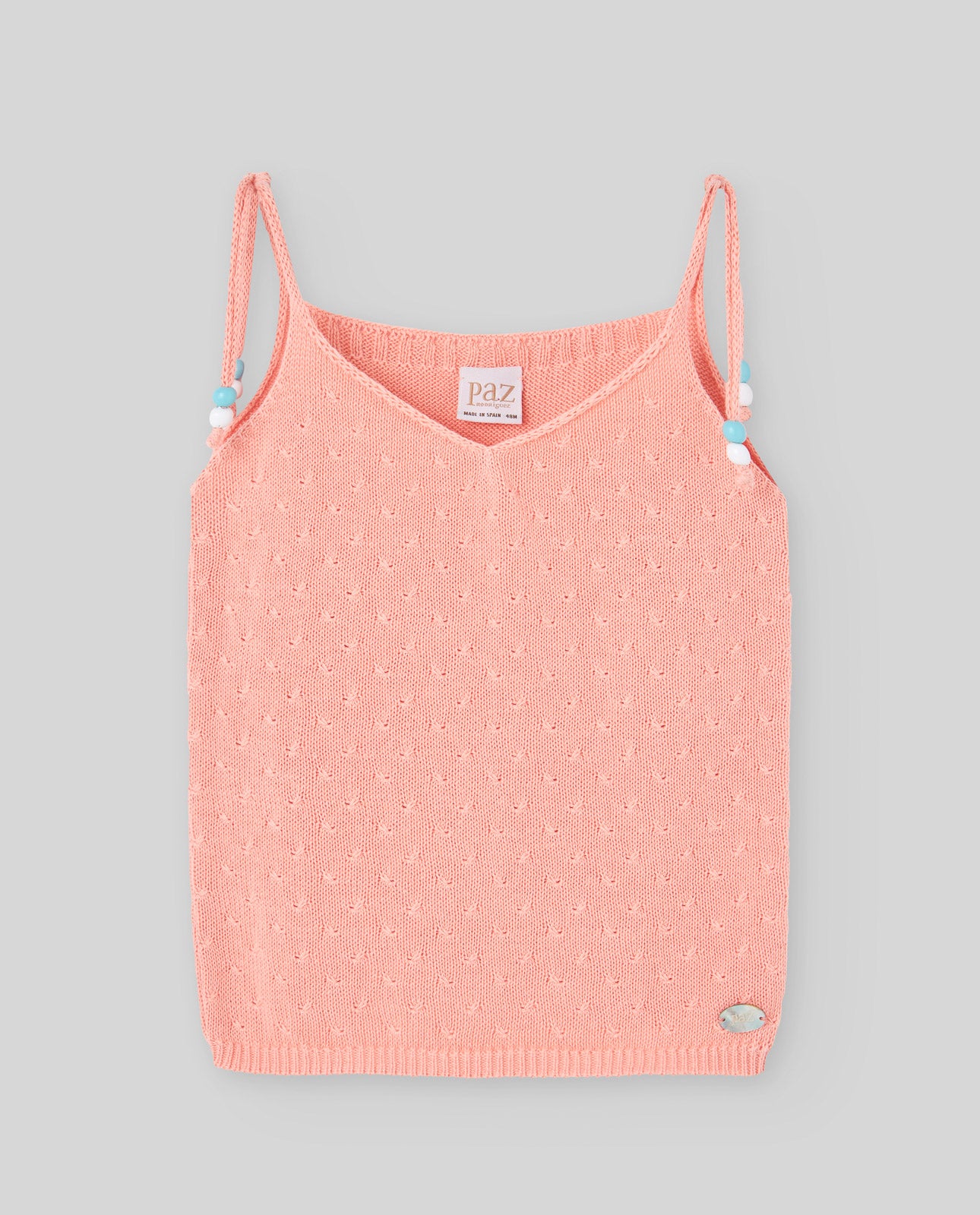 Knit t-shirt "BAÑO"
