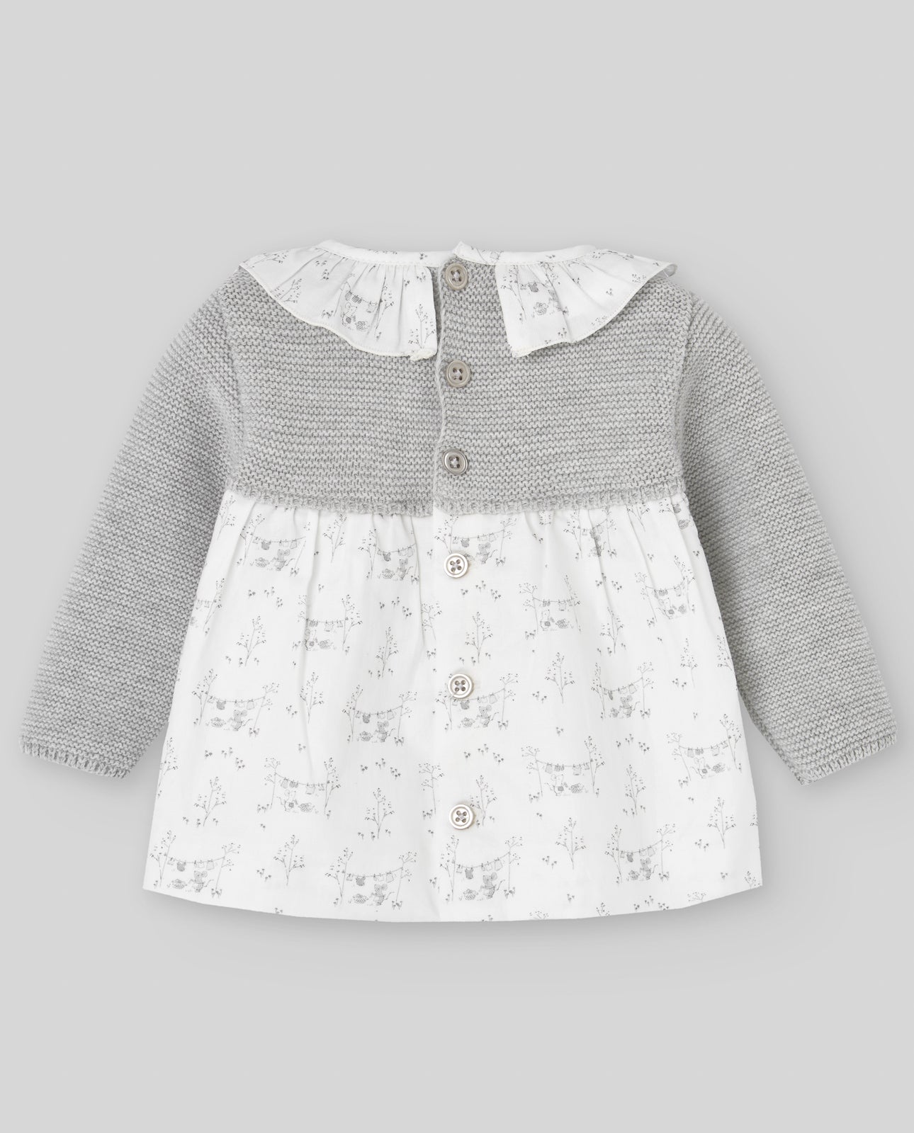 WOOL COMBINED DRESS "VERDI"