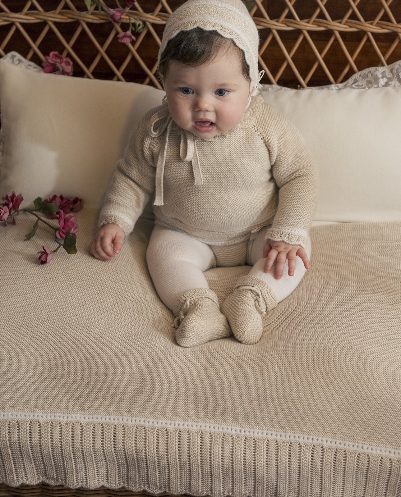 Copertina in cotone cashmere LUA