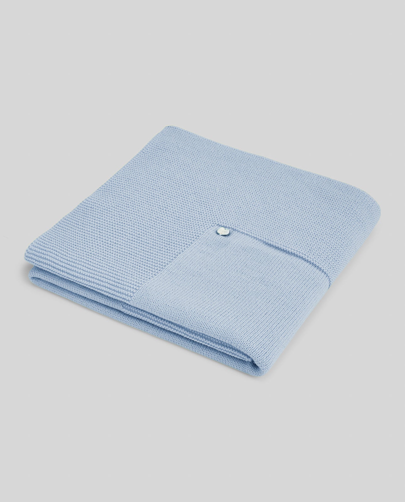 Basic-Babystrickdecke aus wolle "ESENCIAL"