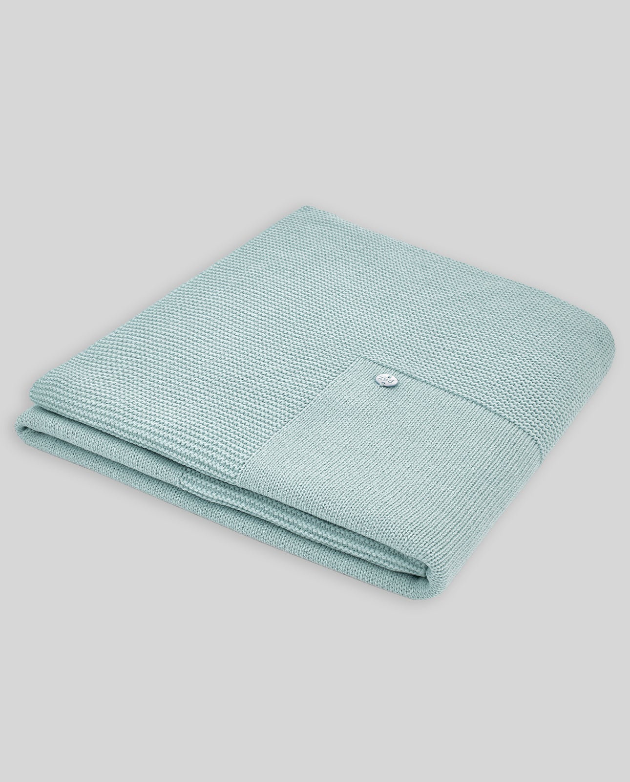Basic-Babystrickdecke aus wolle "ESENCIAL"