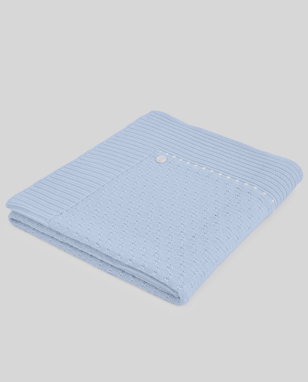 Baby Strick-Decke ALBOR