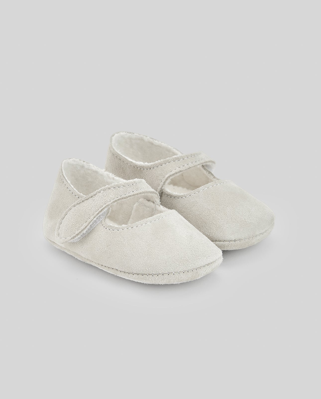 Suede ballerina "ESENCIAL"