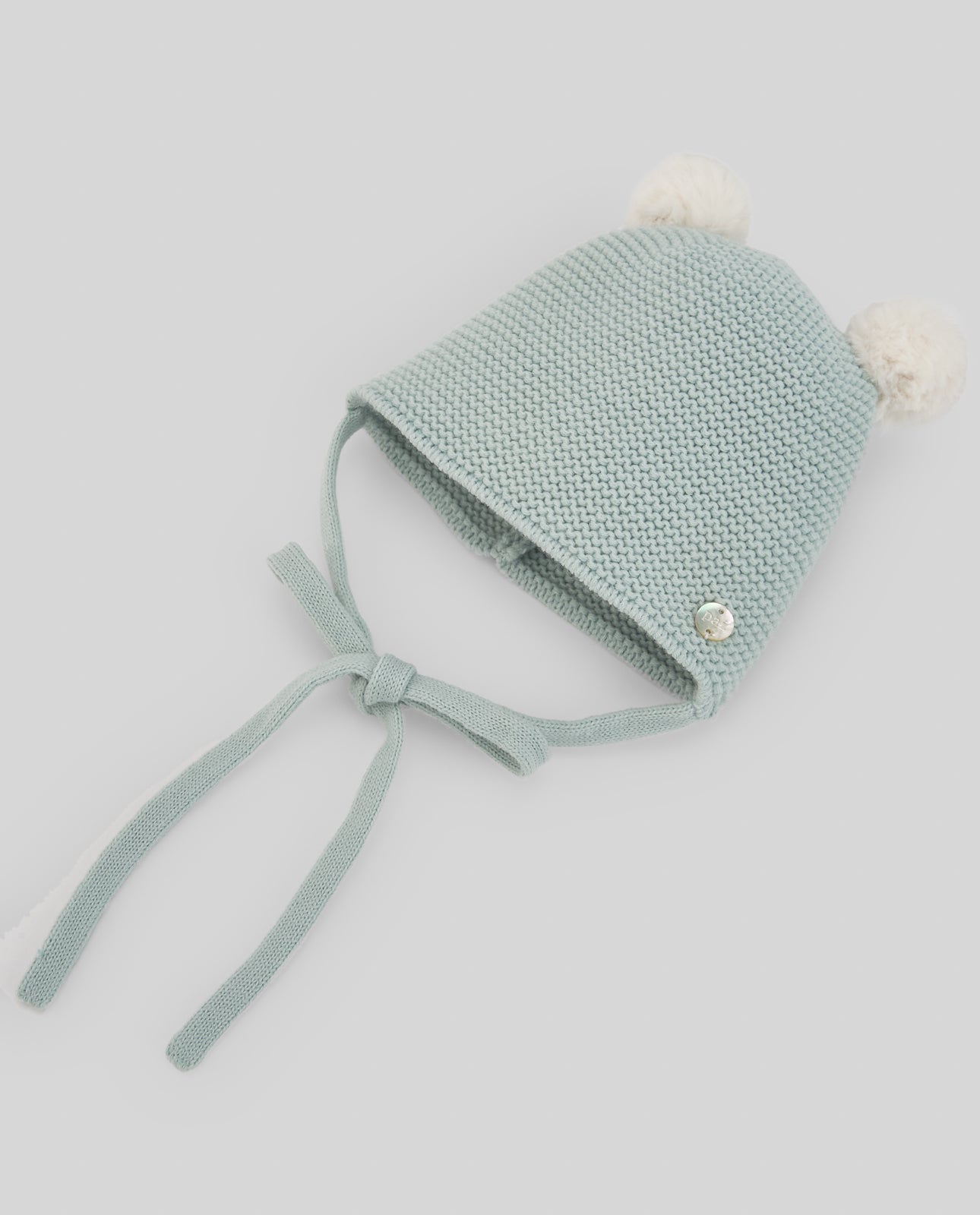 Berretto maglia con pompon "ESENCIAL"