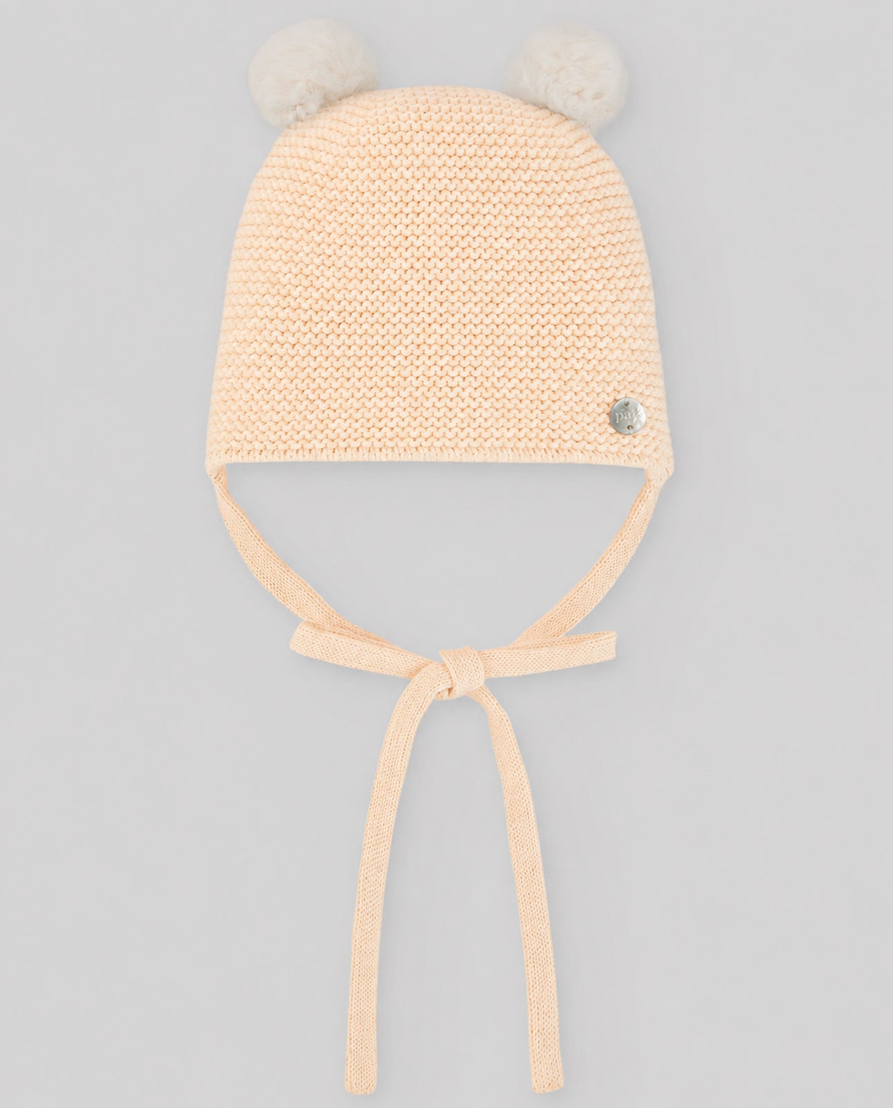 Berretto maglia con pompon "ESENCIAL"