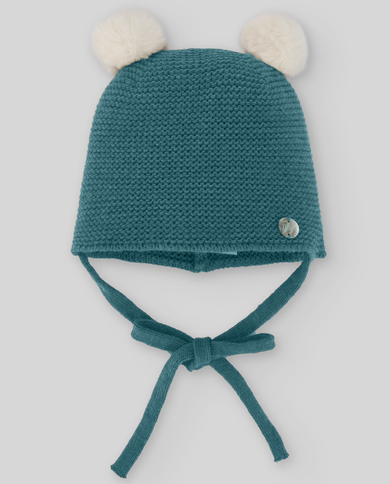 Bonnet de laine à pompons "ESENCIAL"