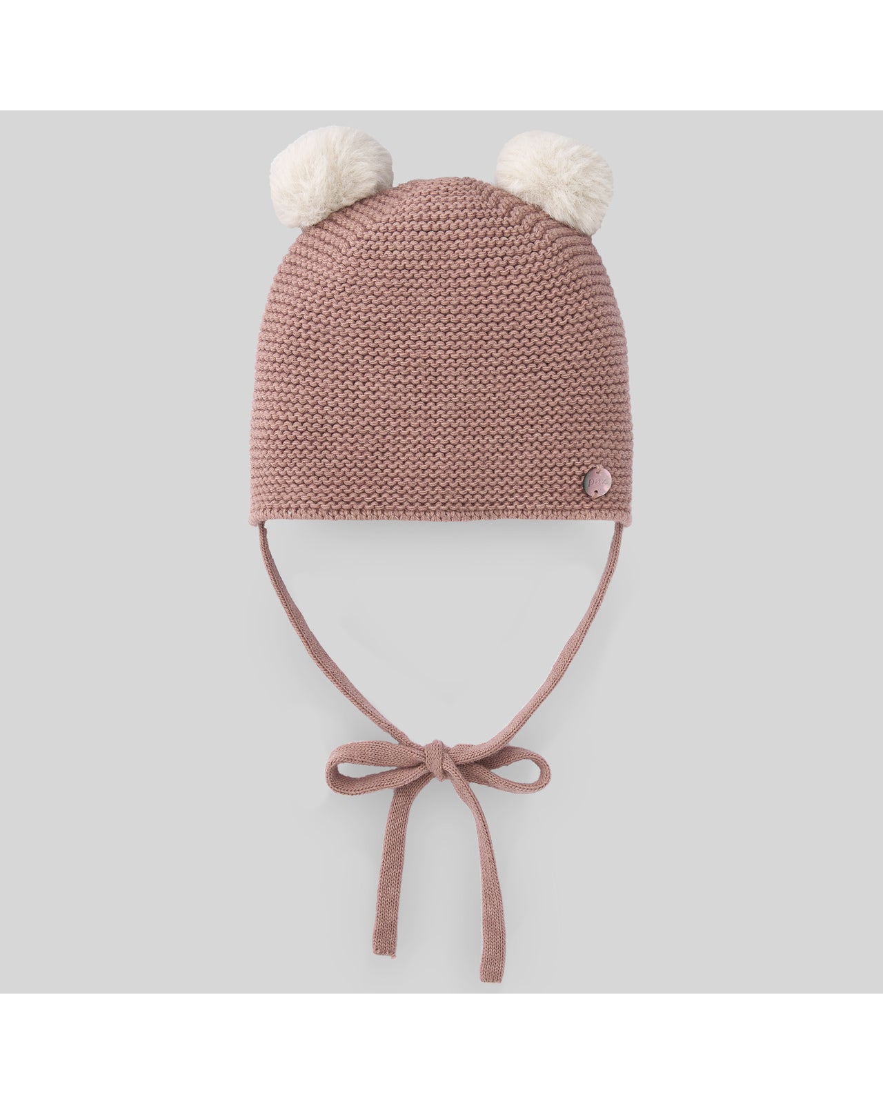 Bonnet de laine à pompons "ESENCIAL"
