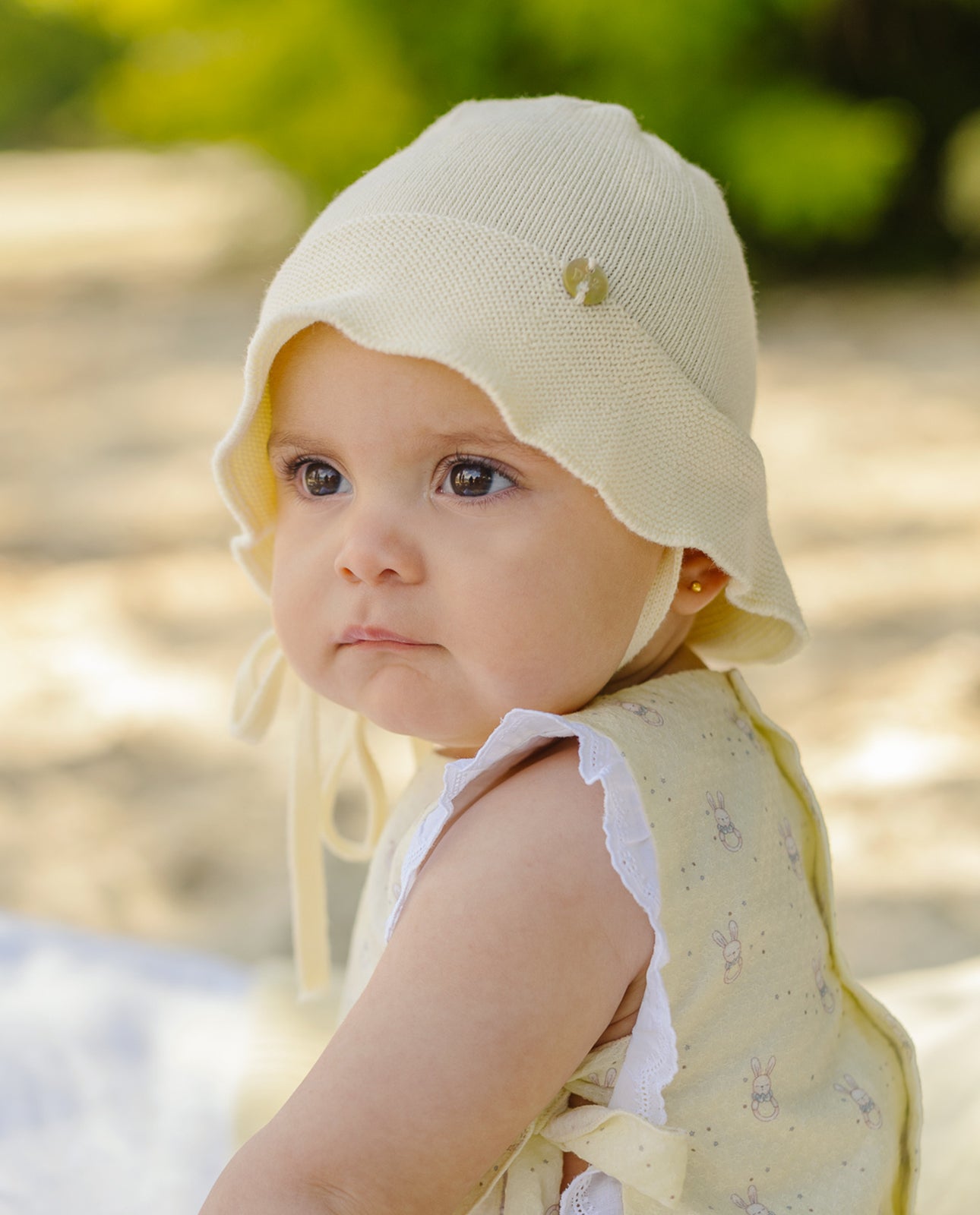 Knit sun hat ESENCIAL