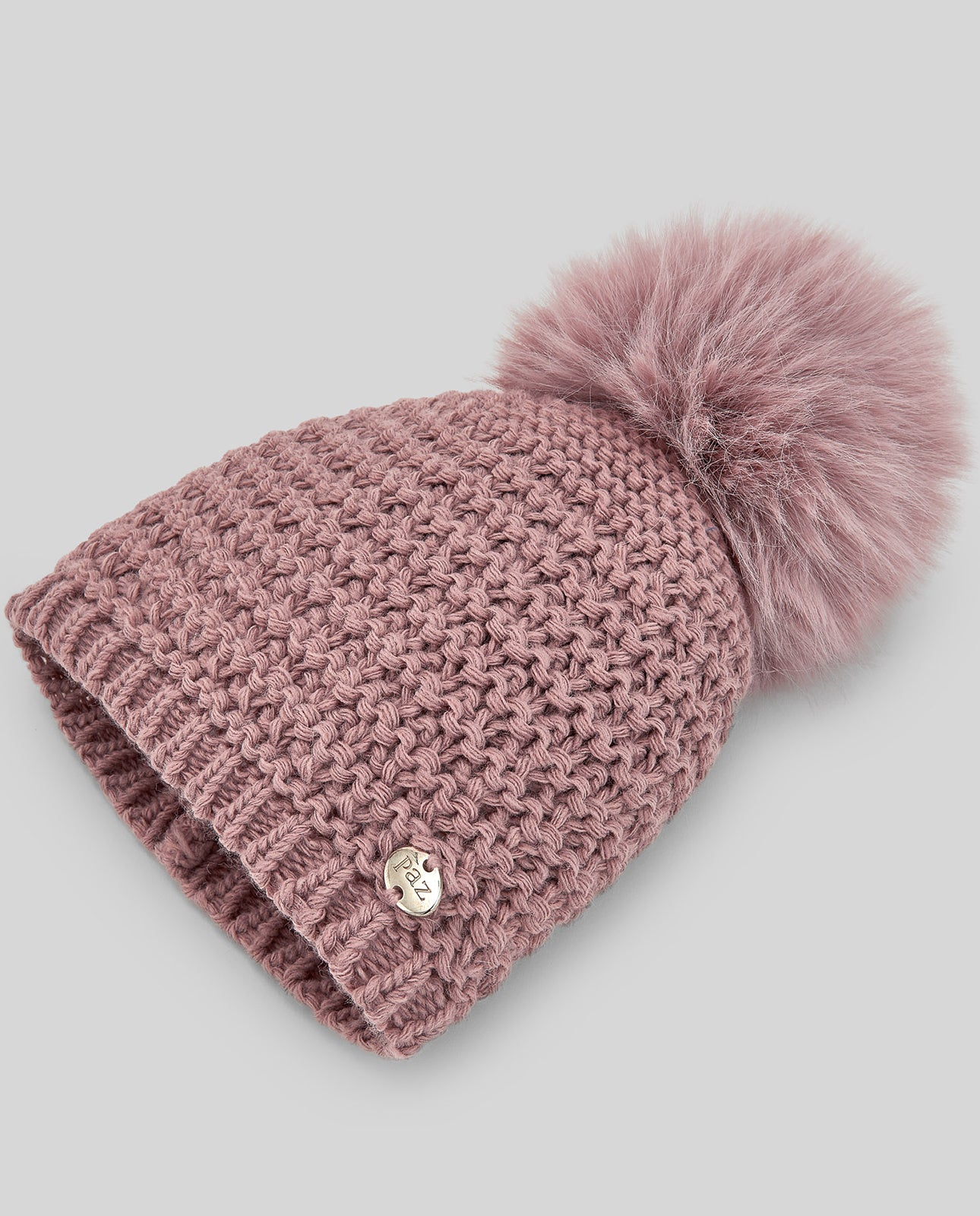 Berretto con pompon "ESENCIAL"