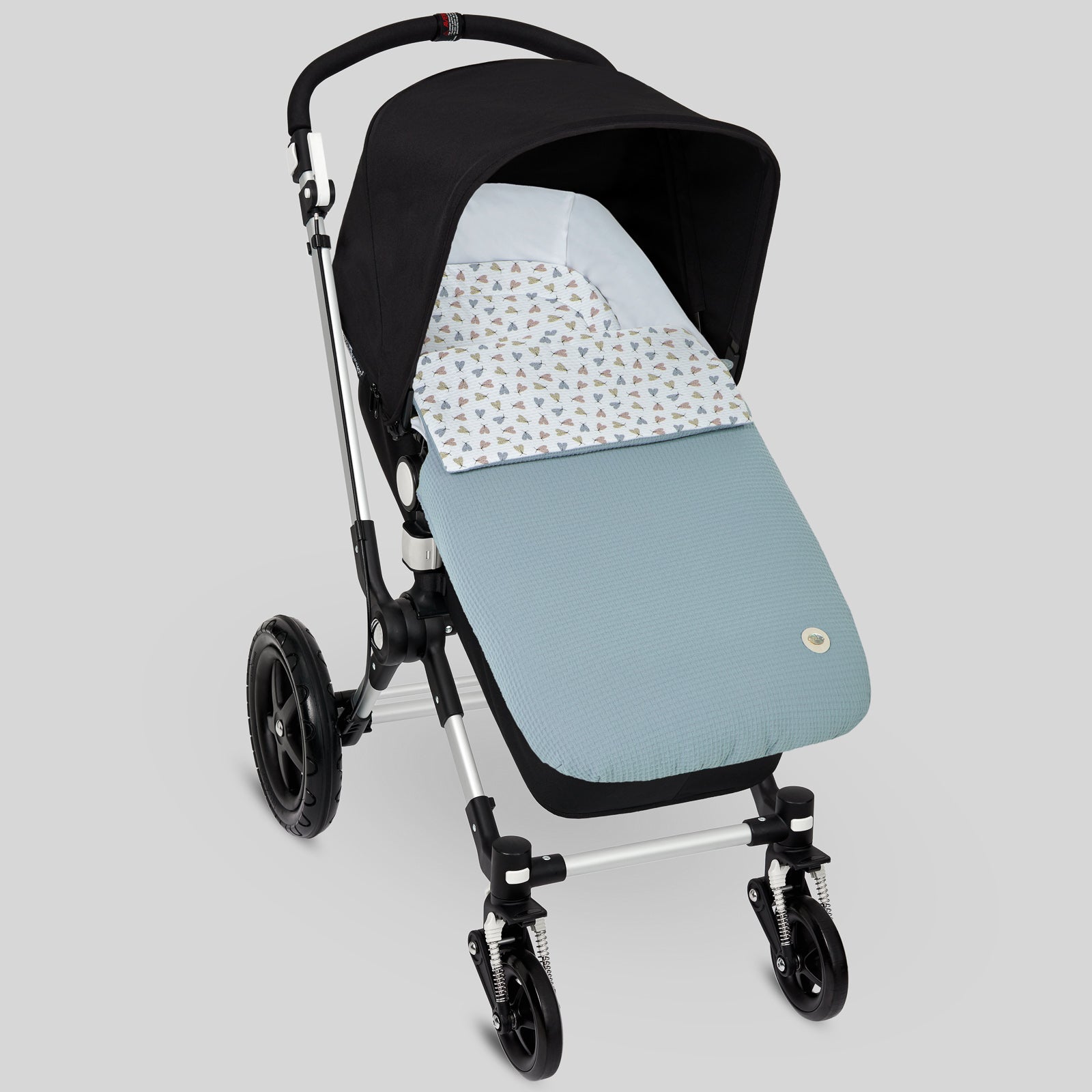 Colcha coche ajustable "PAPILLON"