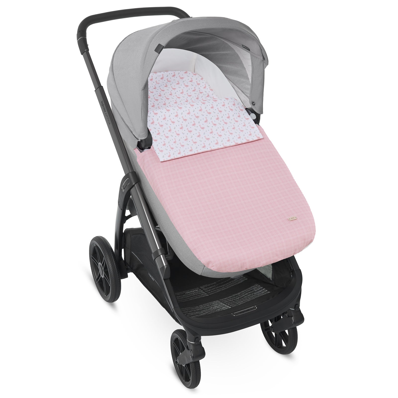 Set chancelière poussette + sac de base GANSO