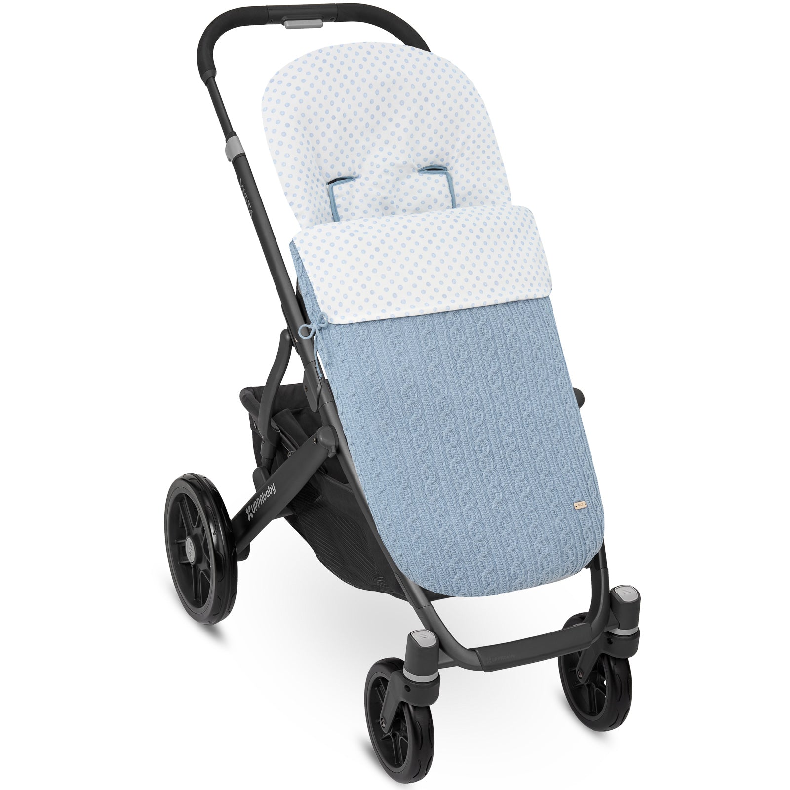 Chancelière pour poussette double "LUNAR"