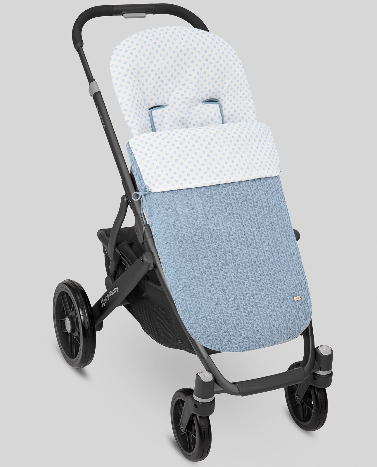 Chancelière pour poussette double "LUNAR"