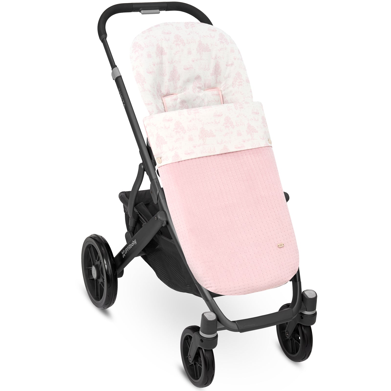 Chancelière pour poussette double "TOILE"