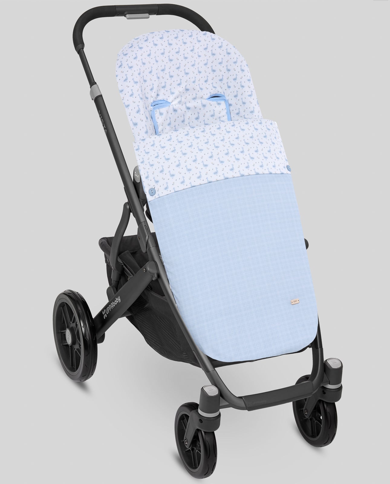 Chancelière pour poussette double GANSO