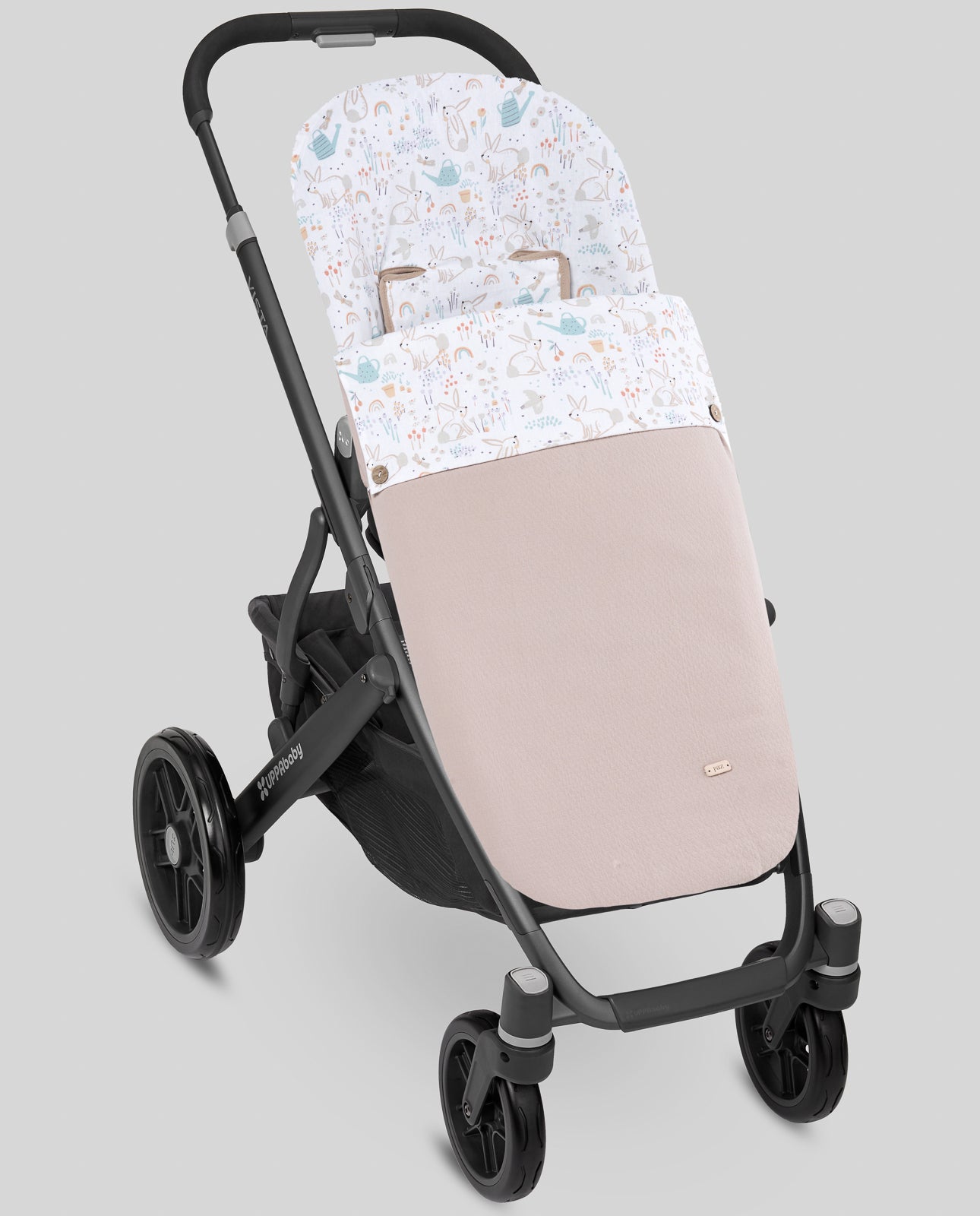 Chancelière pour poussette double LAPIN