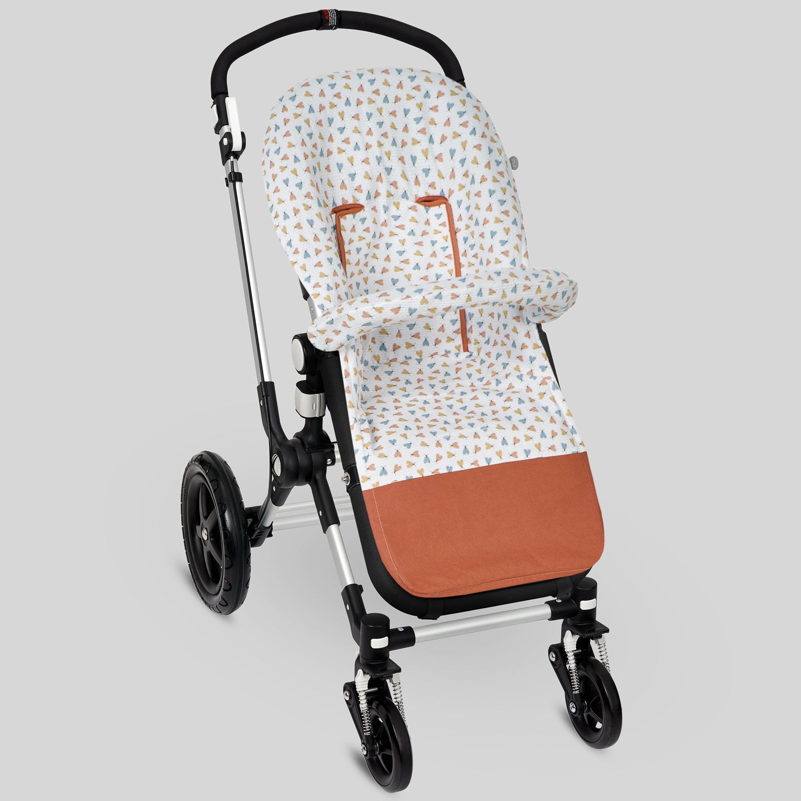 Assise de poussette été "PAPILLON"