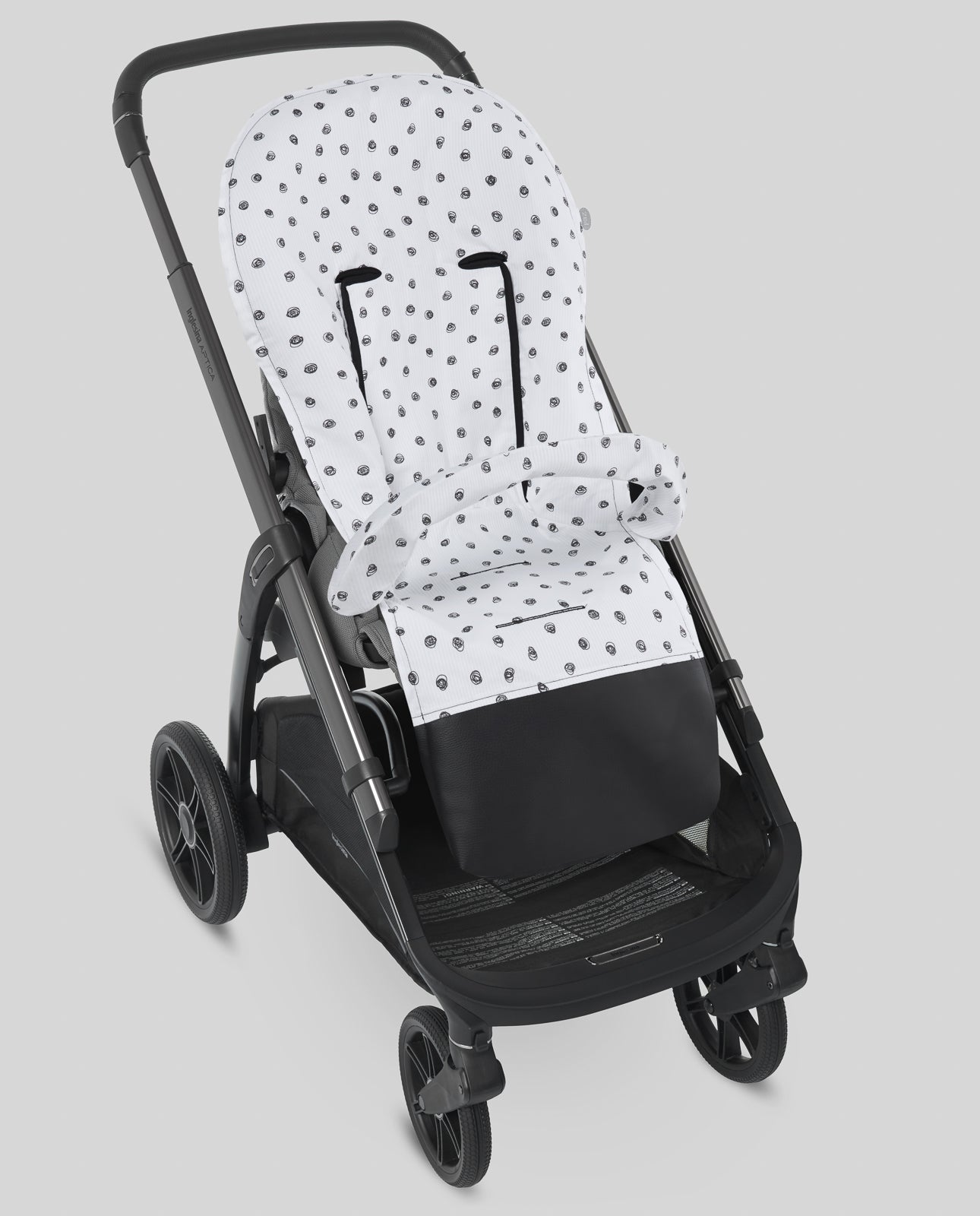 Assise de poussette été NERO