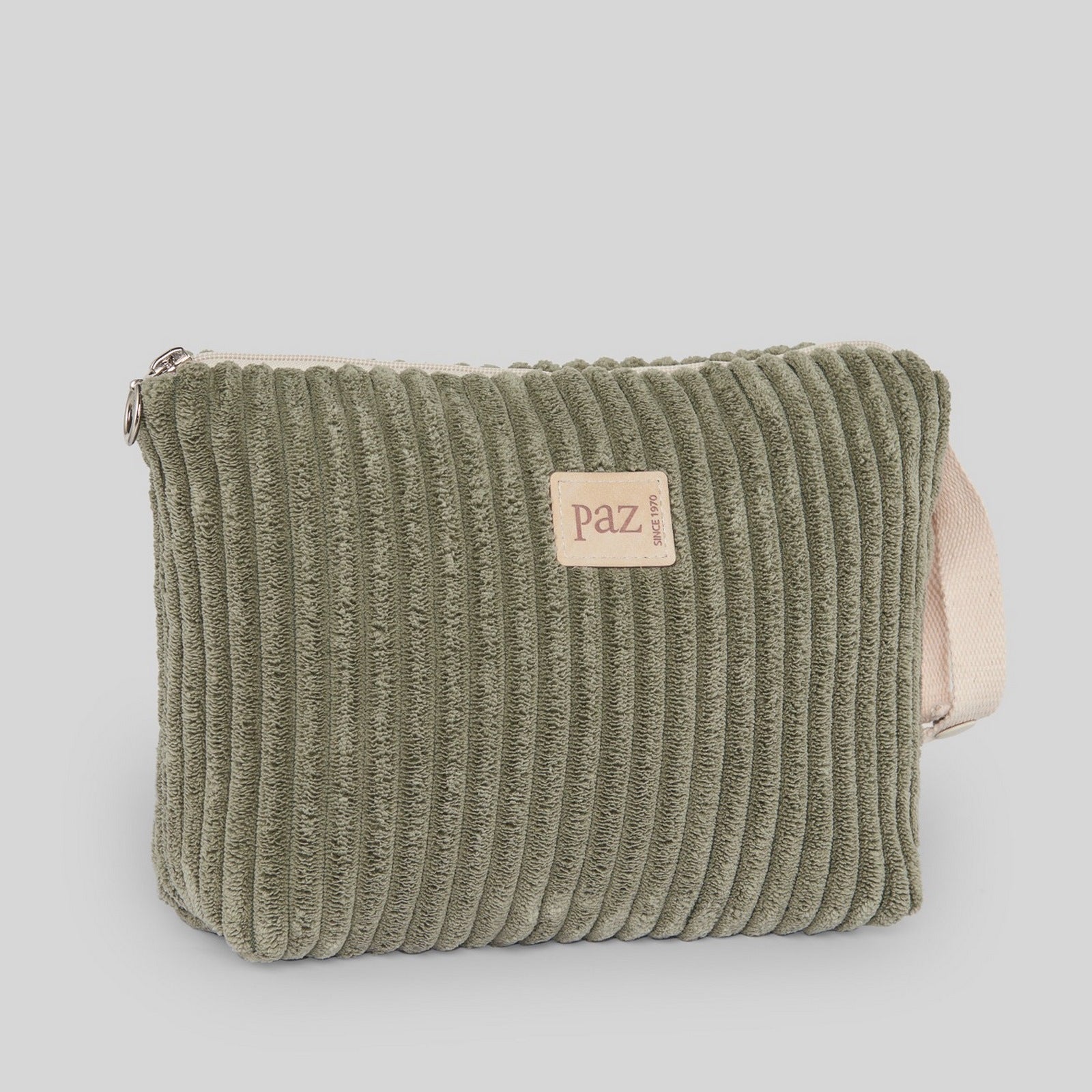 Corduroy toiletry bag POPEA