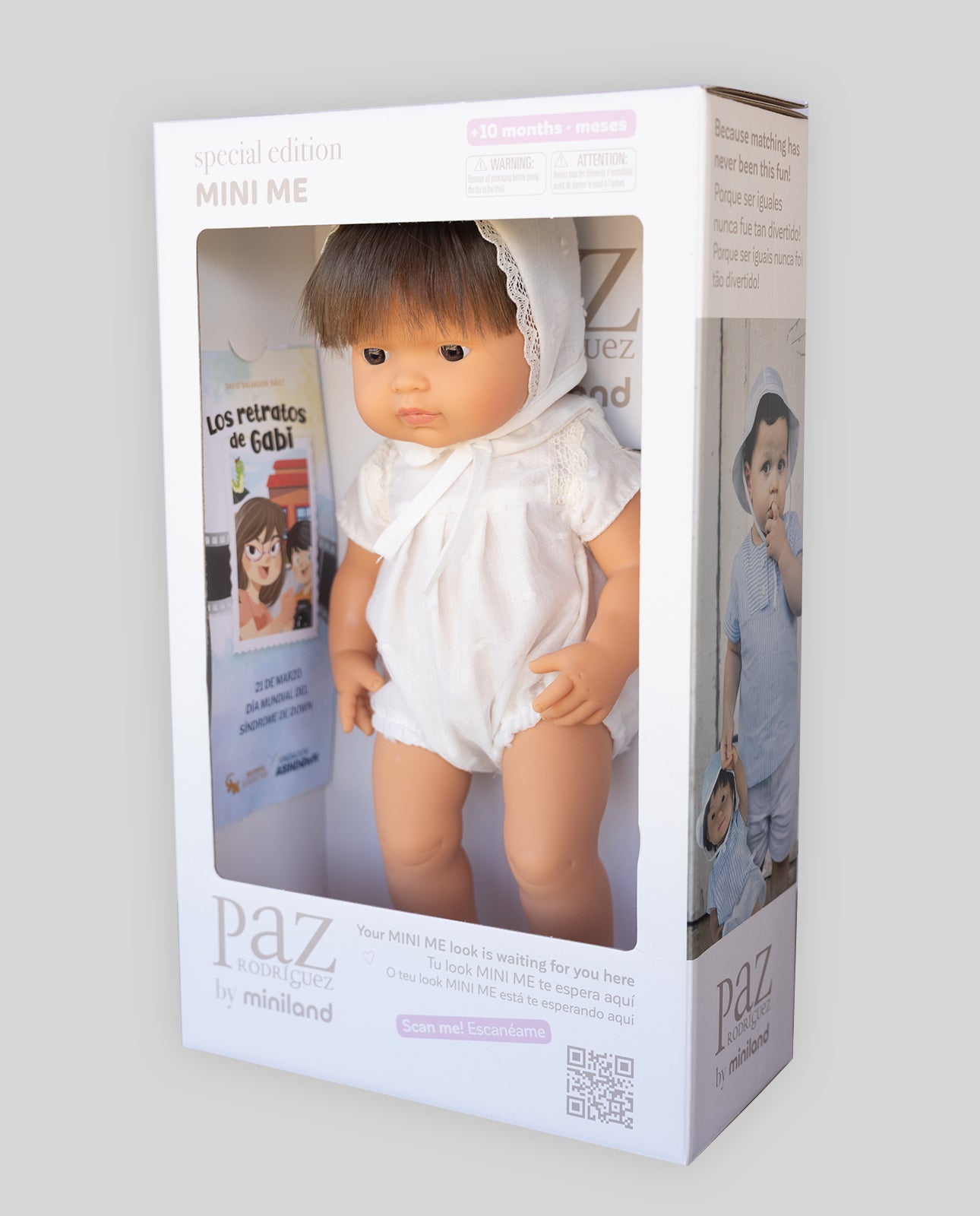 Boy doll PAZ Rodriguez by Miniland MINI ME