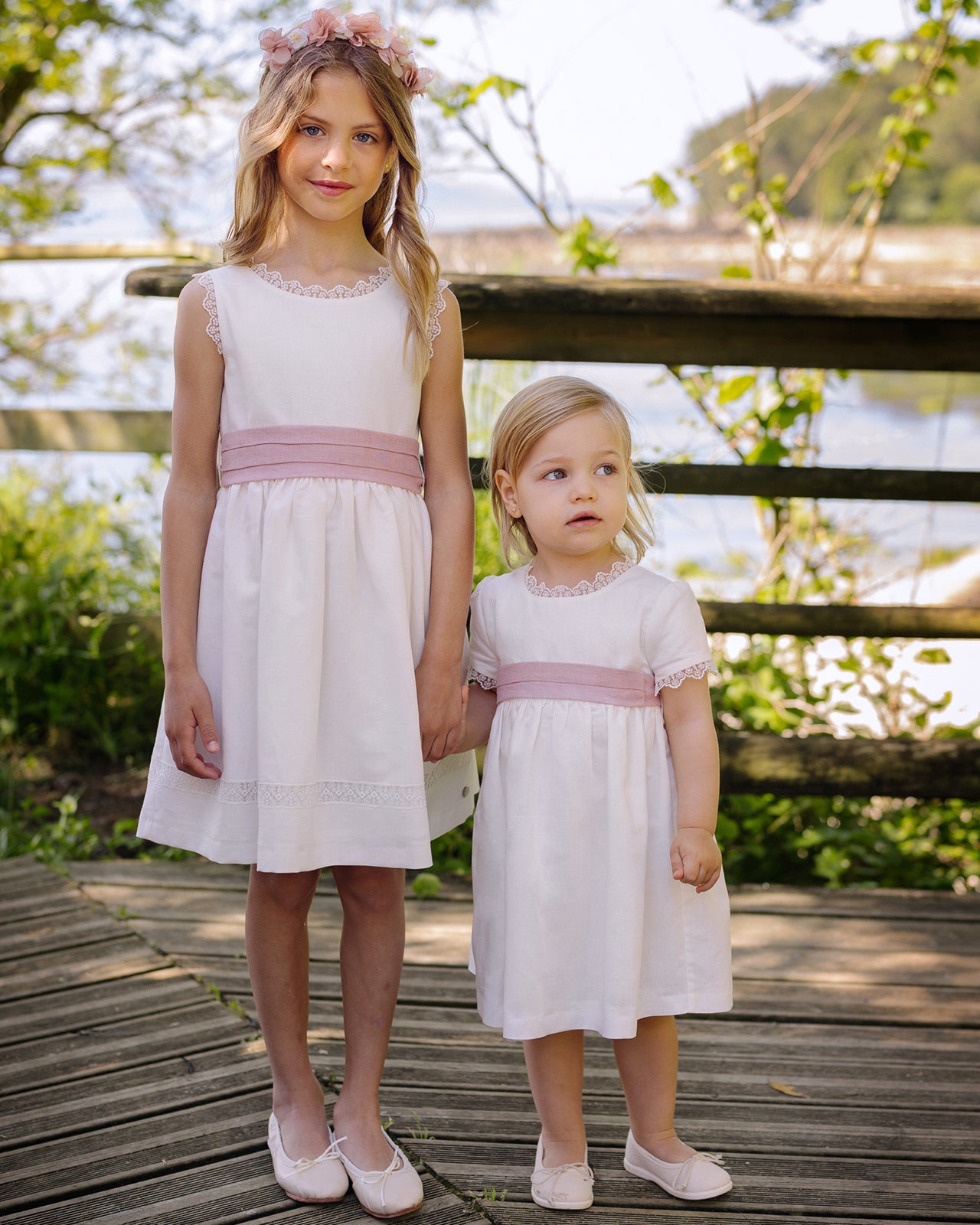 Bande de taille fille CEREMONIA