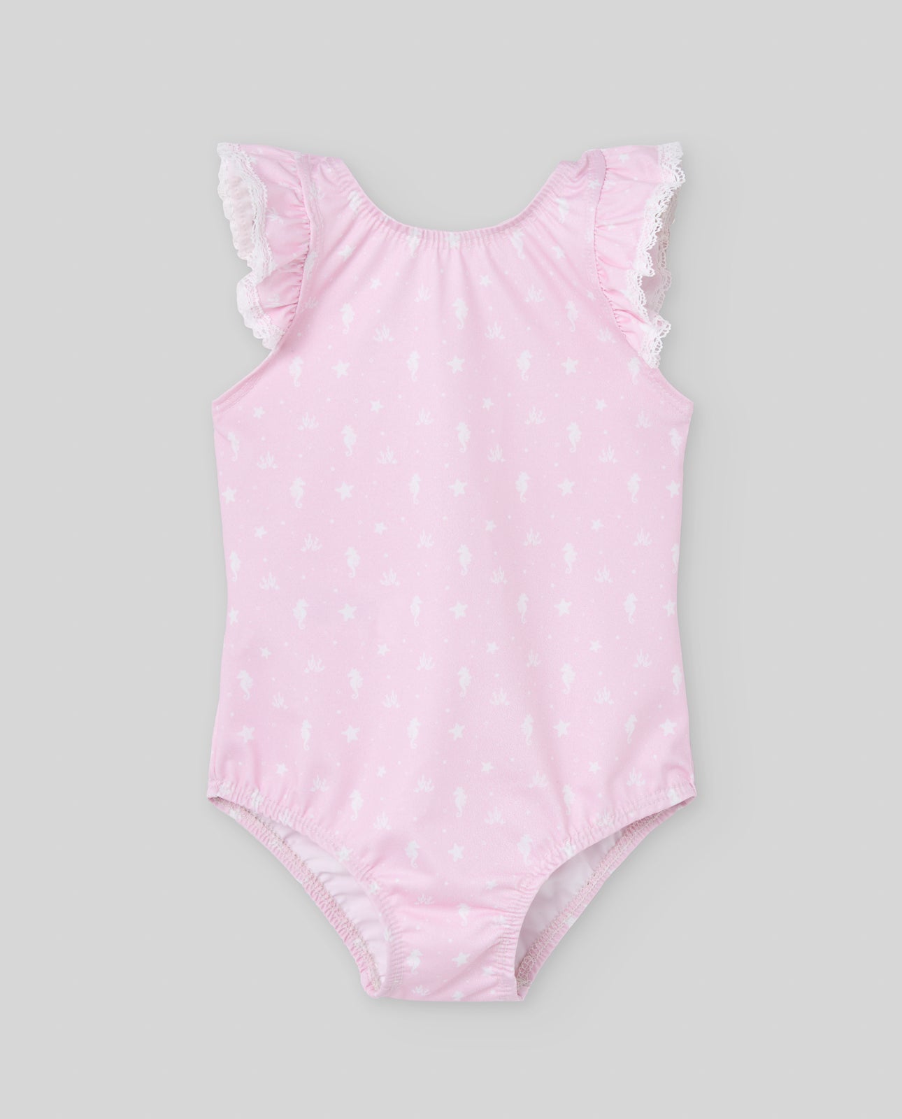 Bañador niña caballitos de mar BAÑO