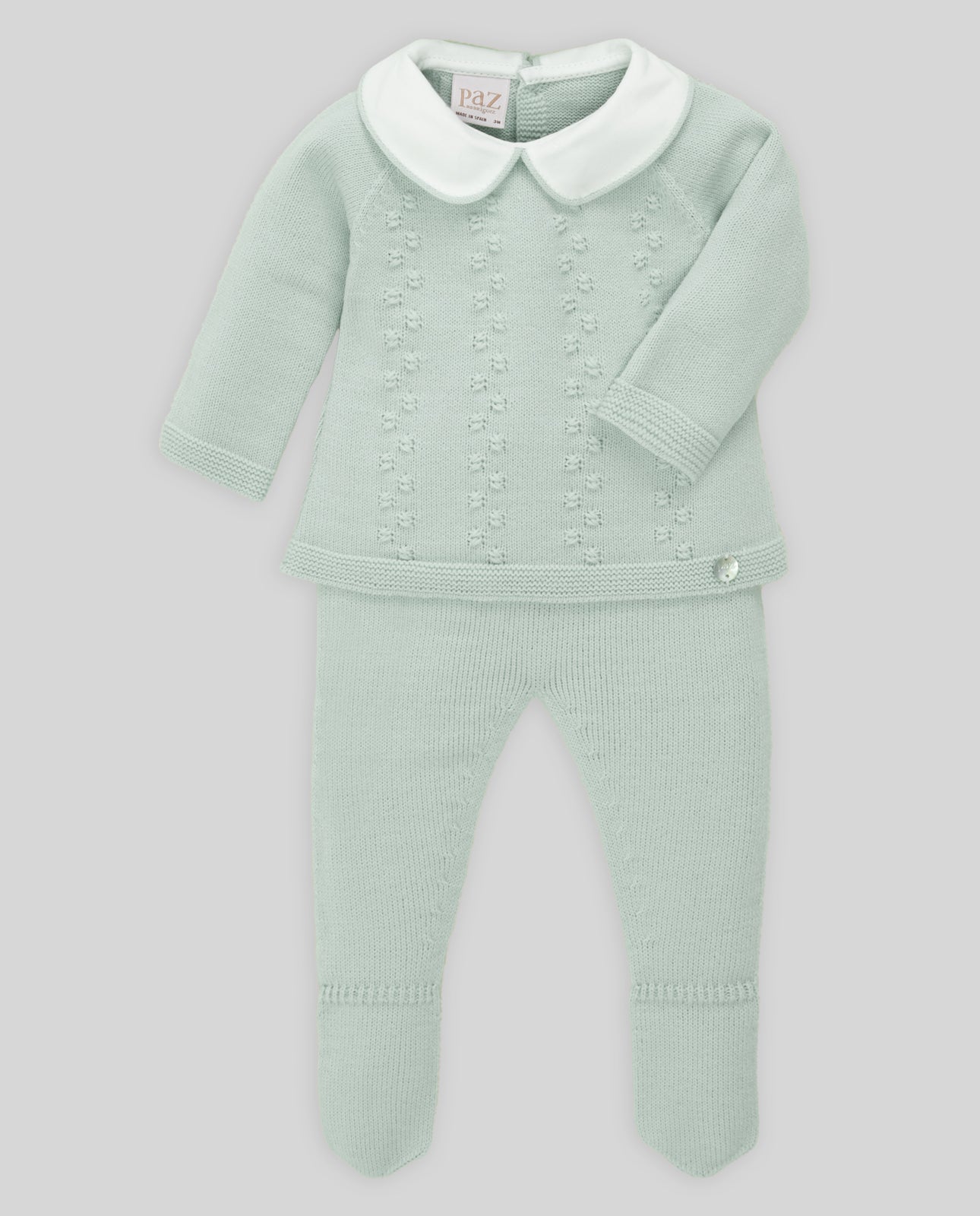 Set maglia neonato + ghettine "MININO"
