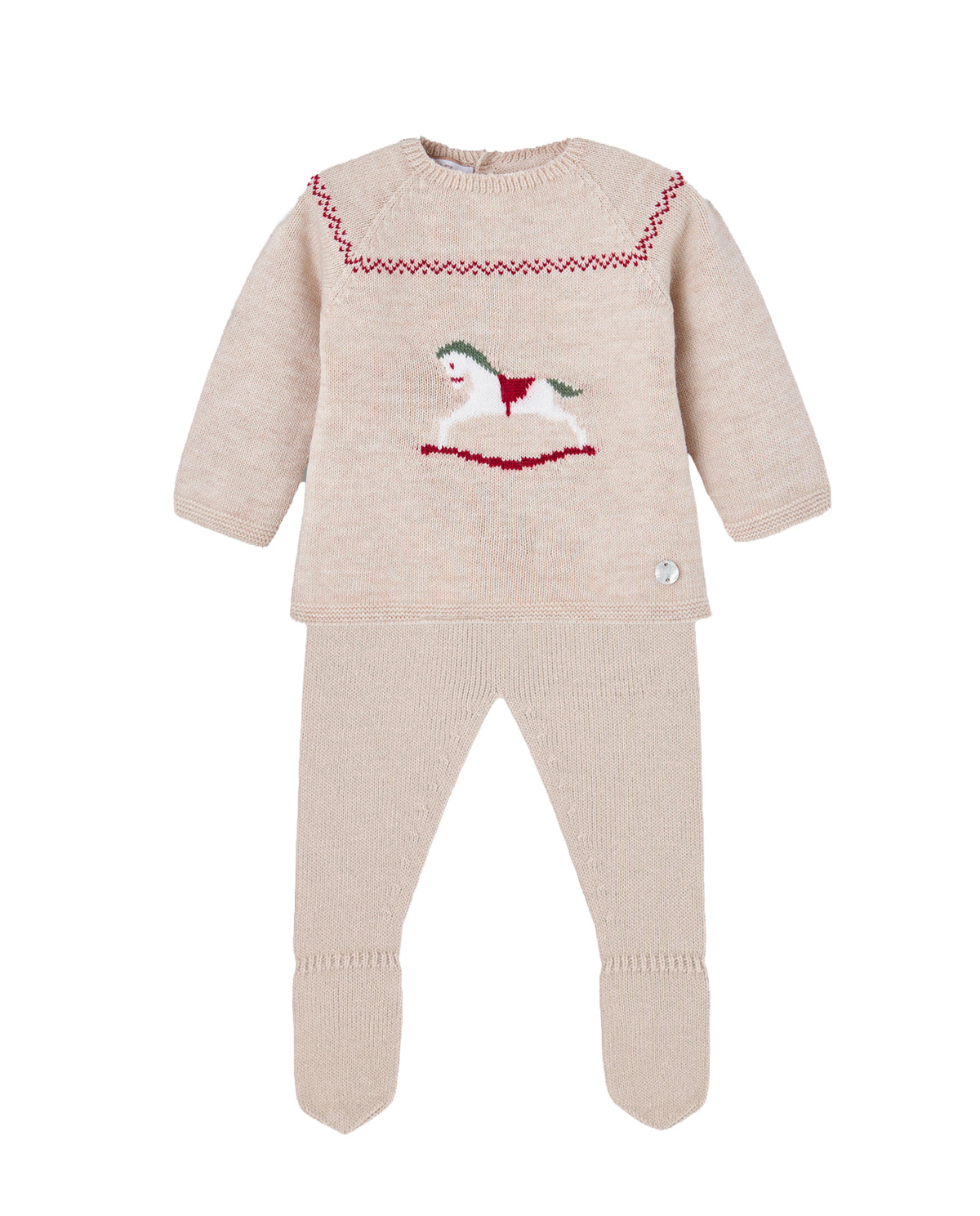 Set Wollstrickpullover + Strick-Hose NADAL