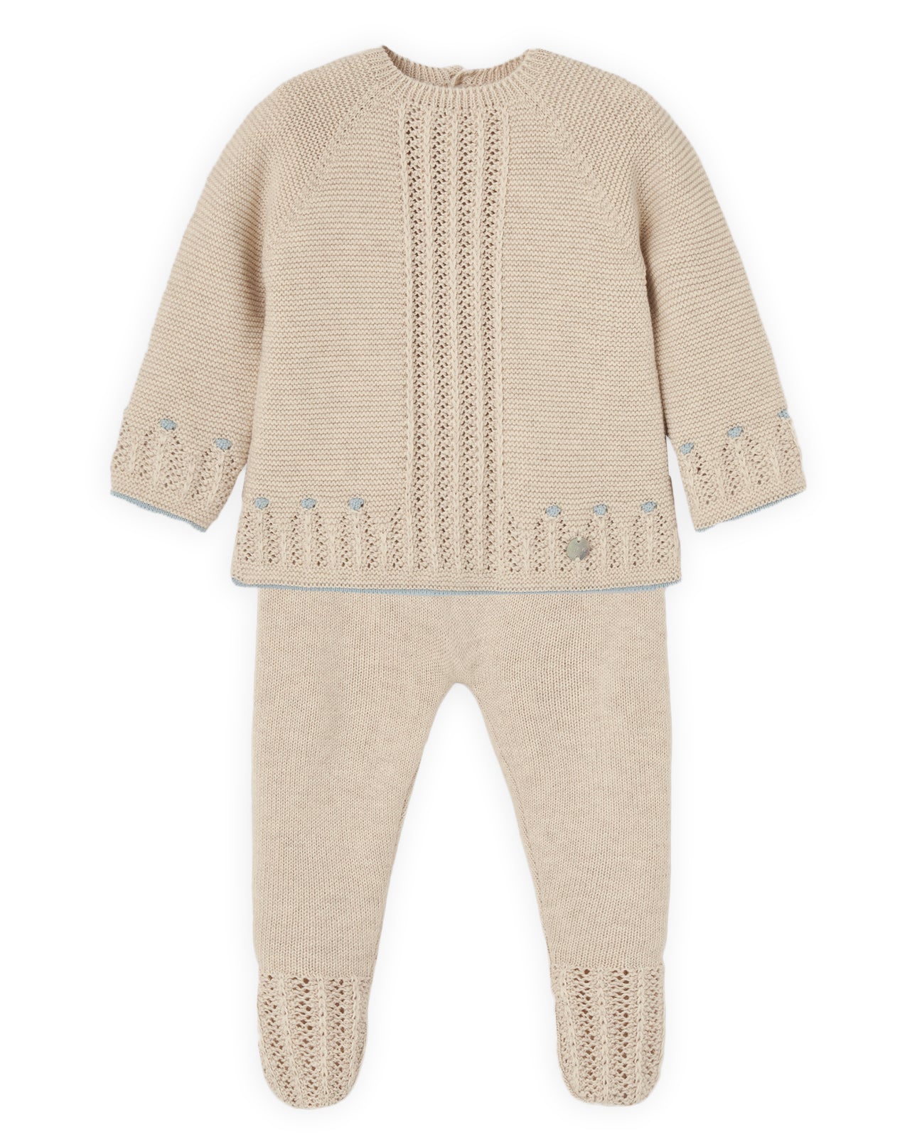 Set neonato maglia + ghettine "ALEGRIA"