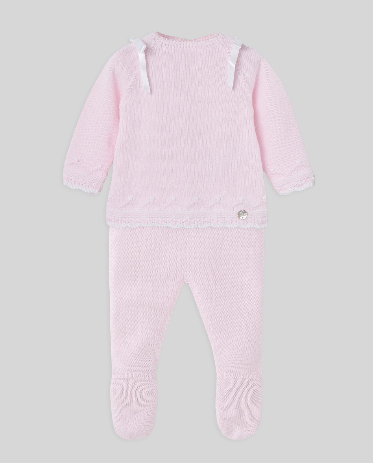 Conjunto jubón lacitos + polaina REGALO