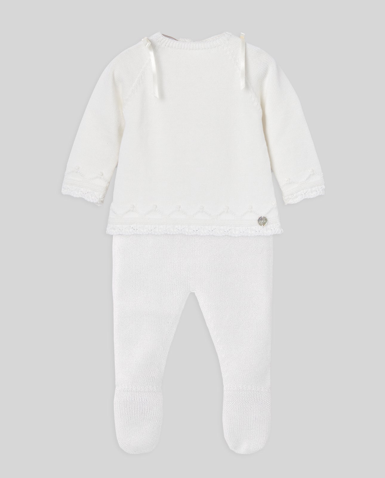 Conjunto jubón lacitos + polaina REGALO