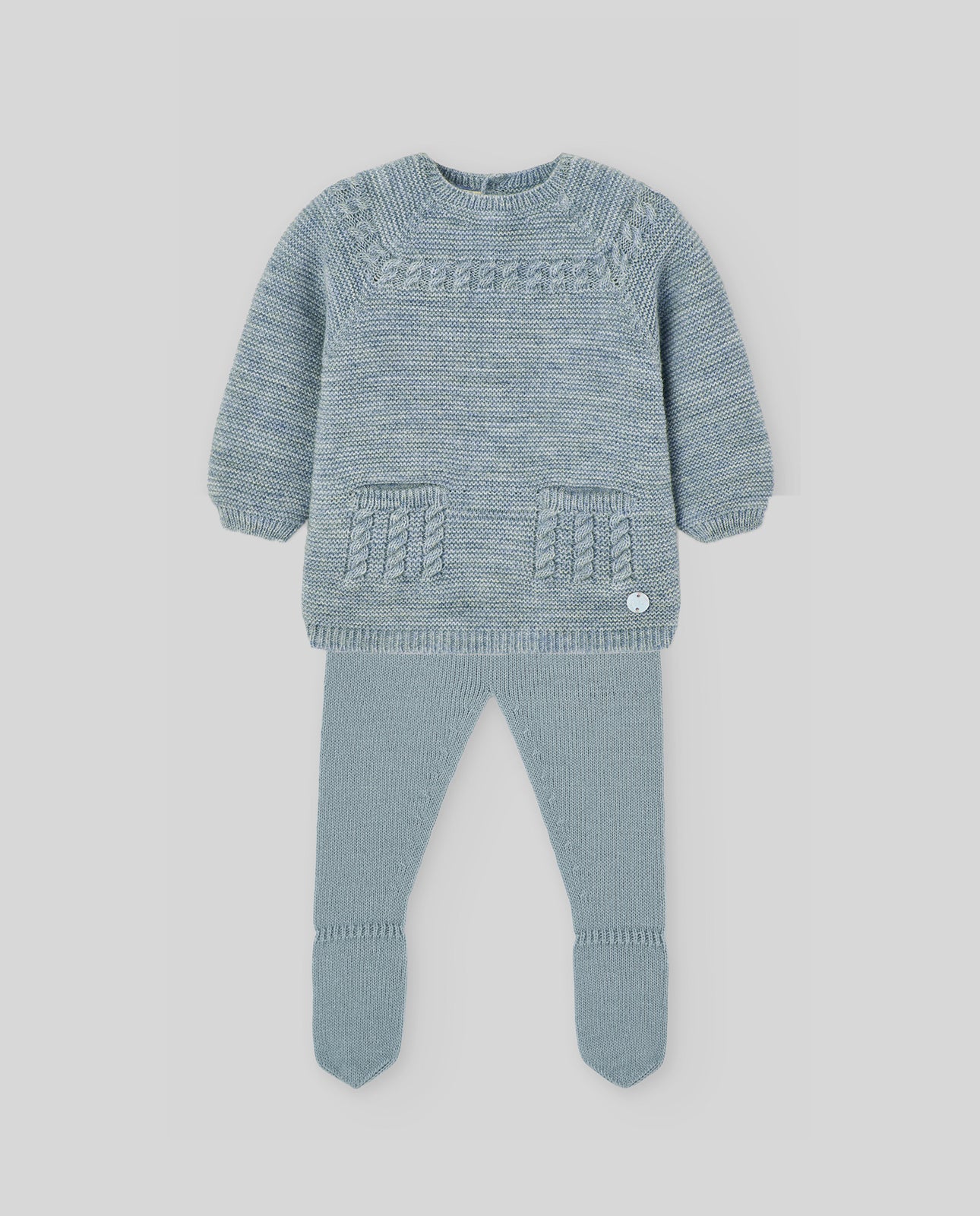 Conjunto jubón punto + polaina TERRA