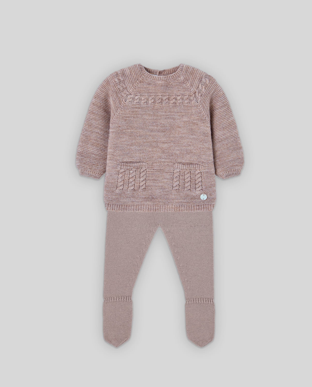 Set maglia neonato + ghettine TERRA