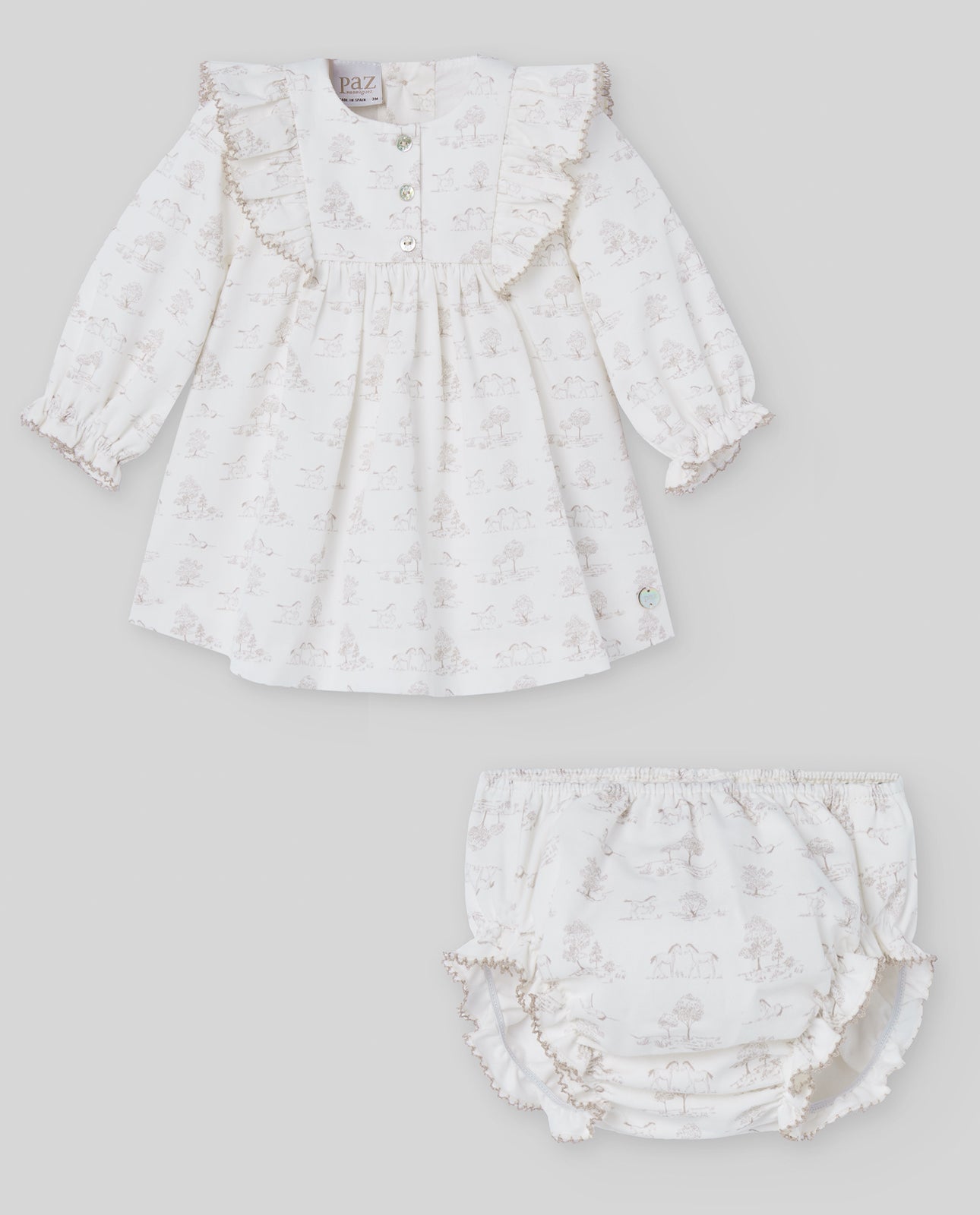 CTO. VESTIDO 004-153084 + BRAGA 017-153080 PONY