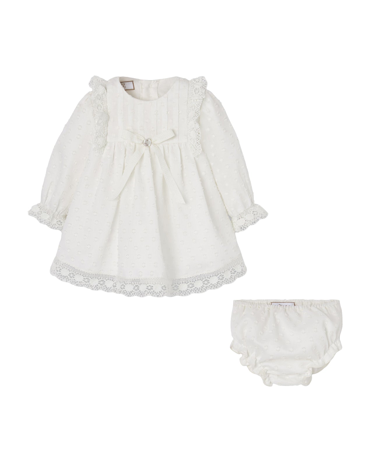 Conjunto vestido + braga PAZ