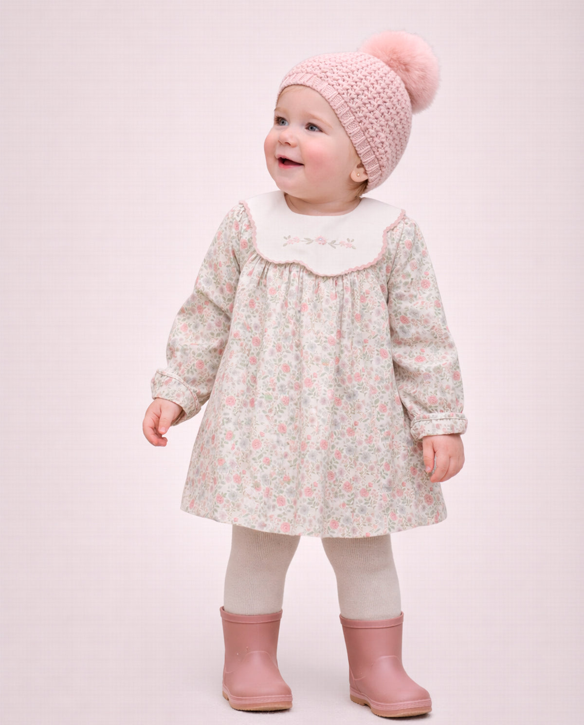 Set Blumenkleid + Höschen LEDICIA