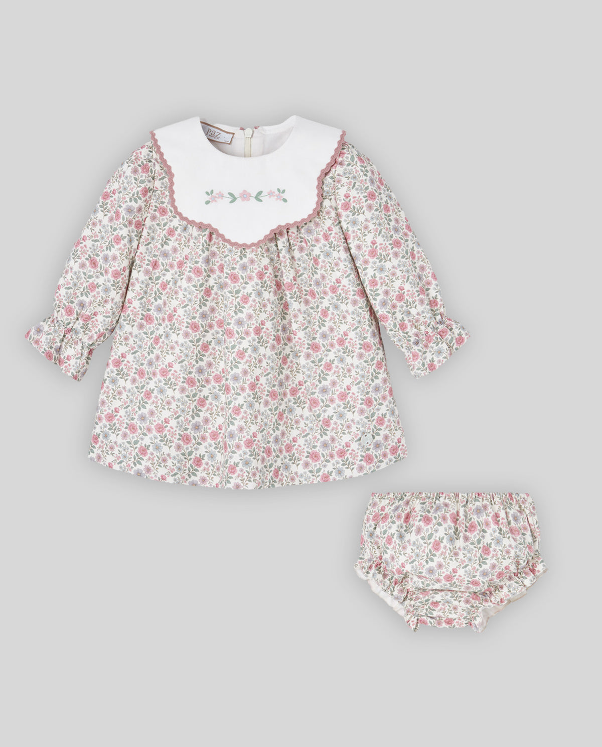 Set Blumenkleid + Höschen LEDICIA